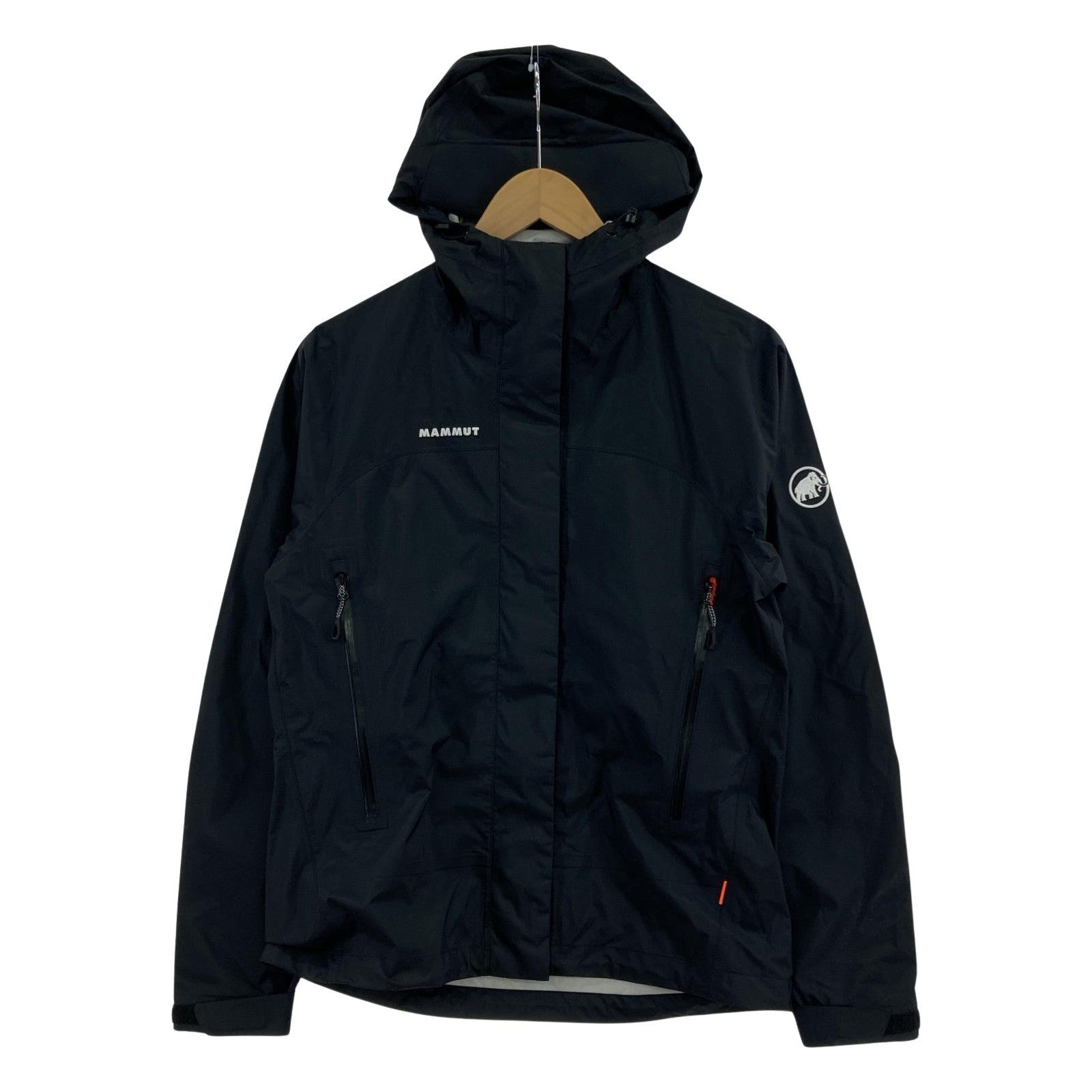 マウンテンパーカー Mammut Microlayer 2.0 HS Hooded Jacket 黒 (XS) S ブラック
