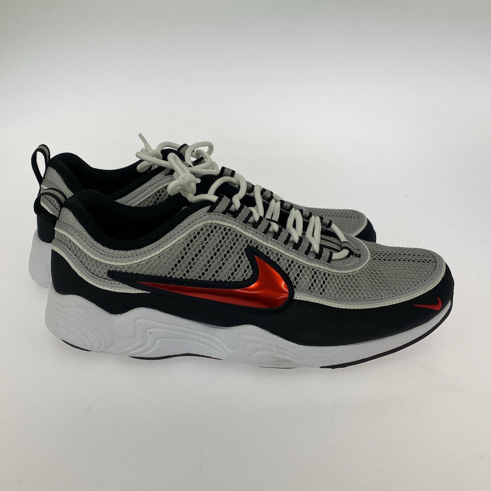 スニーカー Nike Air Zoom Spiridon OG Sport Red 27cm (US9 UK8 1/2 EU44) グレー