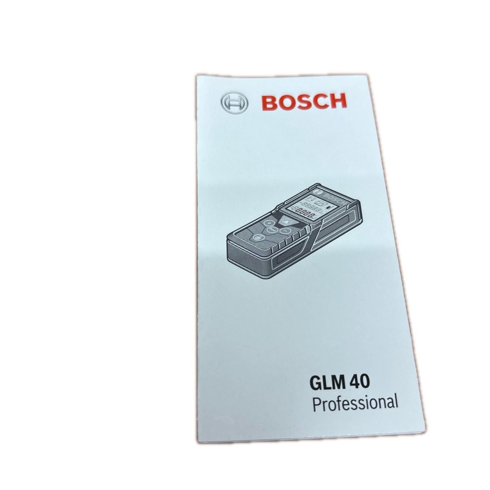 BOSCH レーザー距離計 GLM40 BOSCH 測量工具