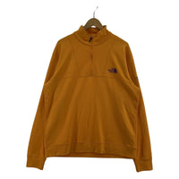 長袖Tシャツ ハーフジップ オレンジ (XXL)
