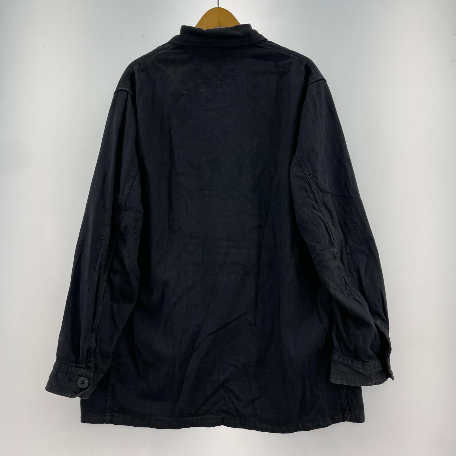 ジャケット 23aw フォークスジャケット BLK L L ブラック