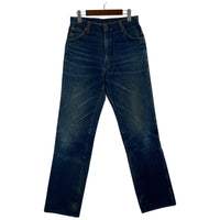 デニムパンツ 80s Levis 557-0202 for cowboys 30 ネイビー