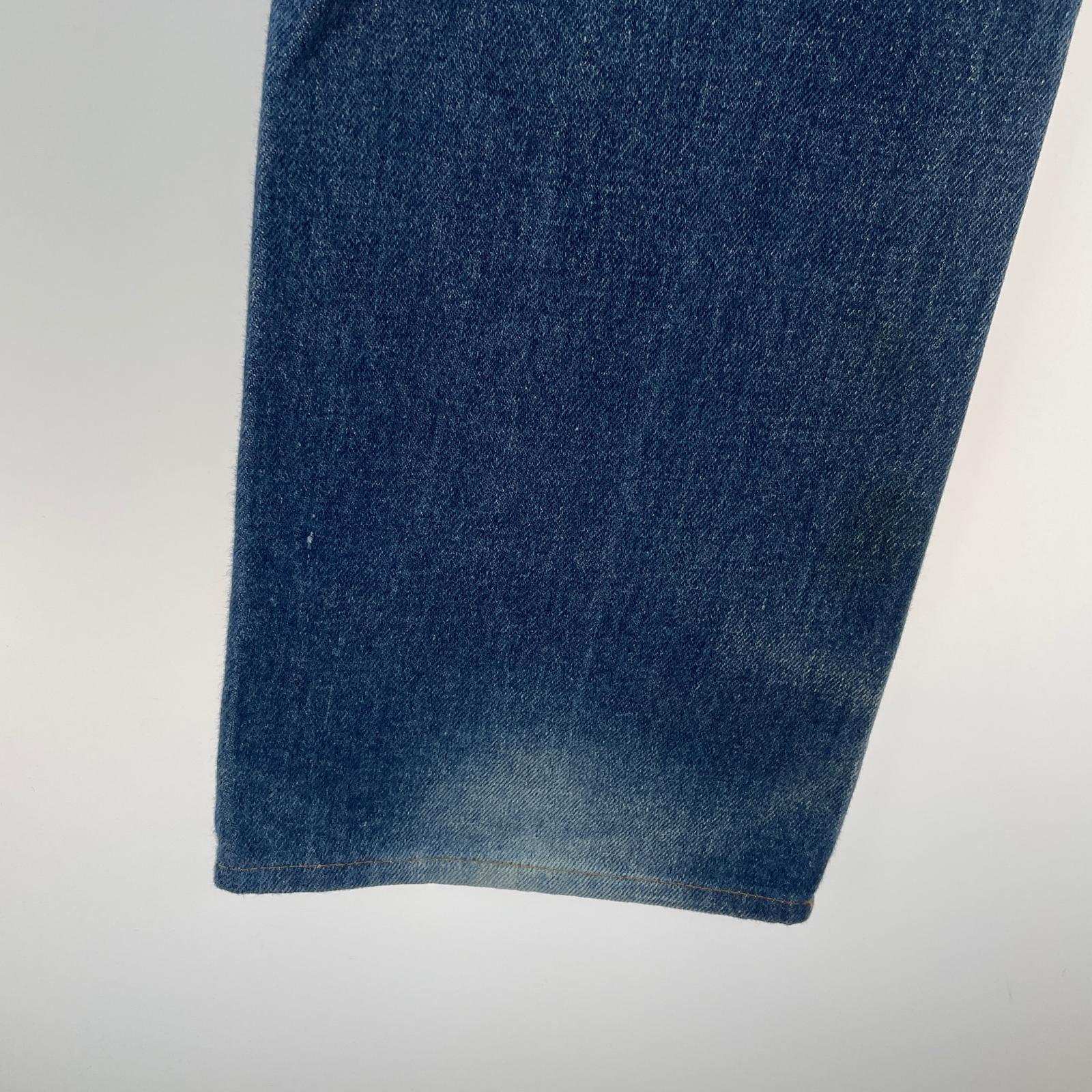 デニムパンツ 80s Levis 557-0202 for cowboys 30 ネイビー