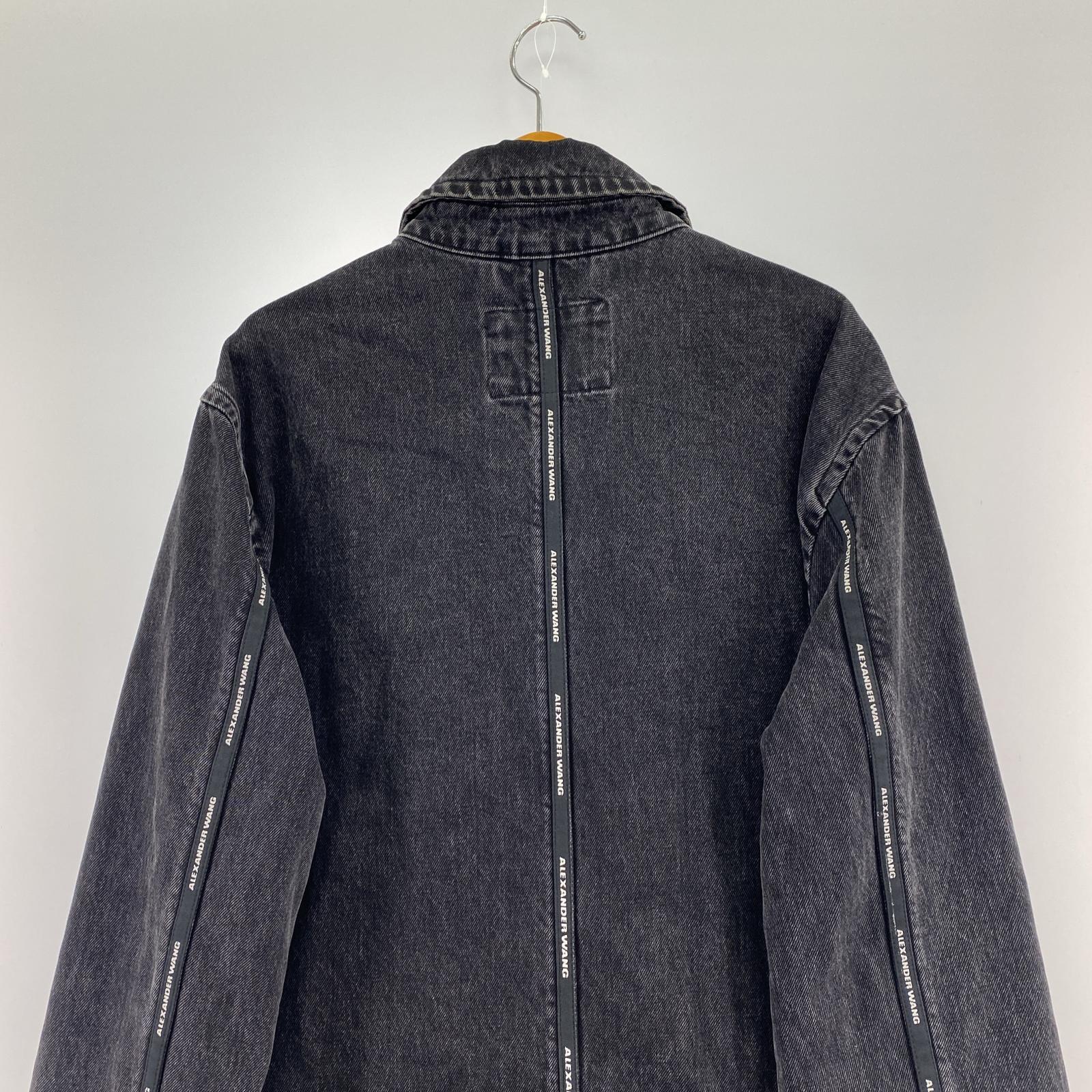 ジャケット デニムコート SS ブラック