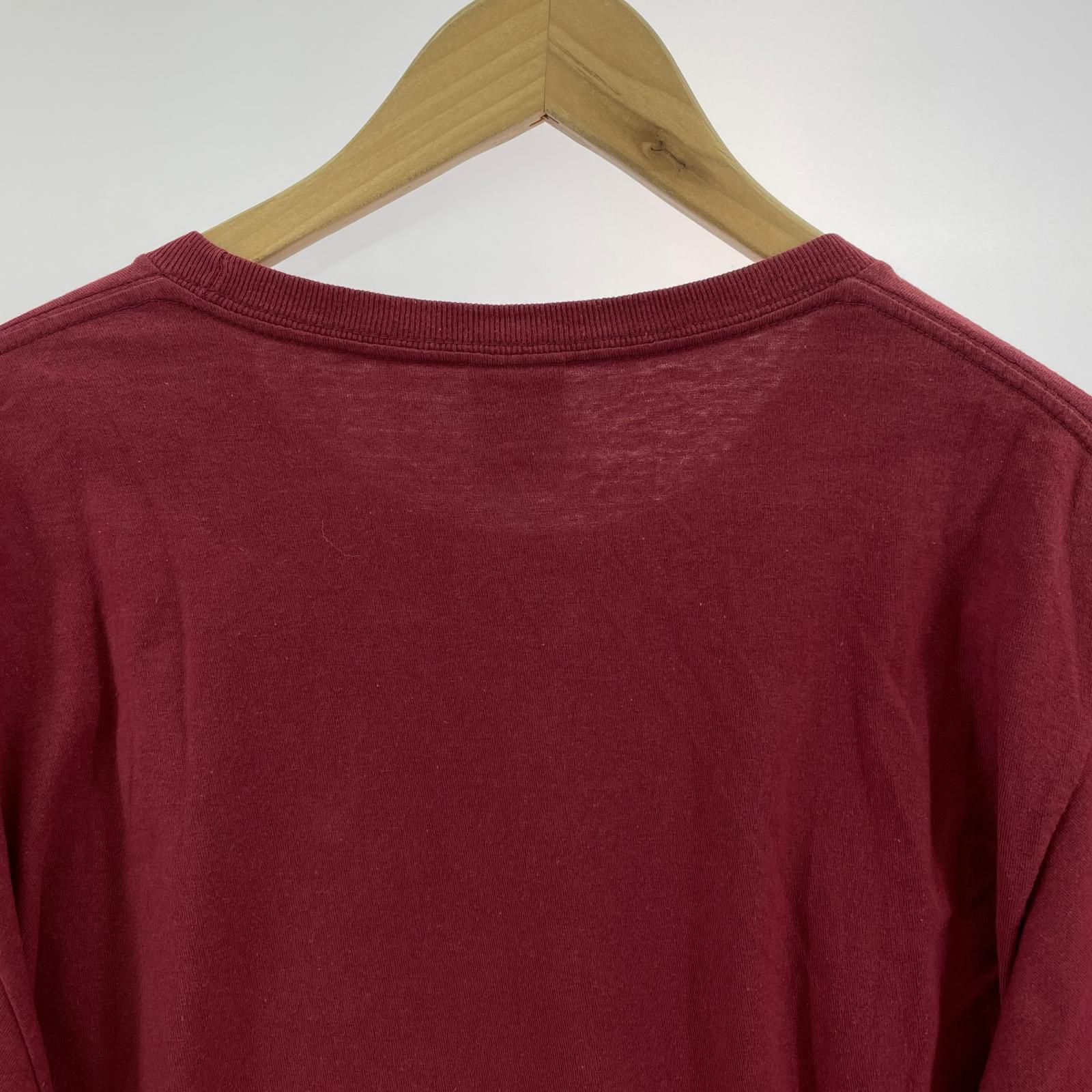 半袖Tシャツ STUSSY 4STACK SSリンク 3段プリントTee M レッド M