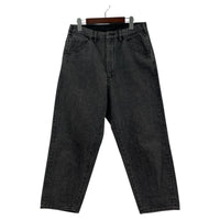 デニムパンツ ワイドパンツ BLK 2 ブラック