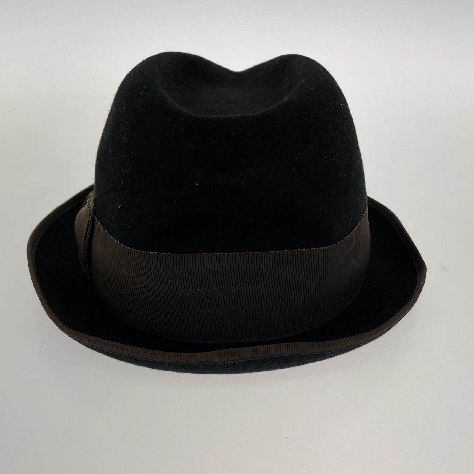 ハット MELTON&CO HATTERS LONDON ブラック