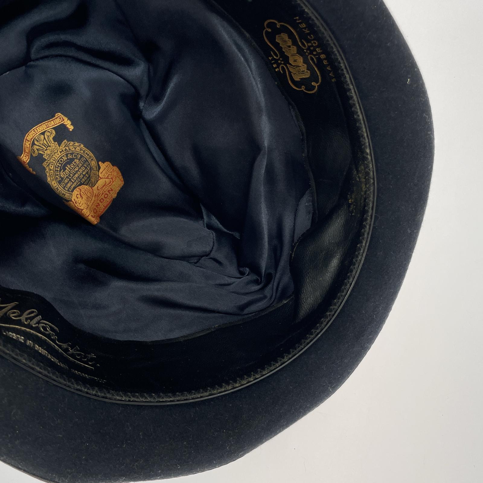 ハット MELTON&CO HATTERS LONDON ブラック