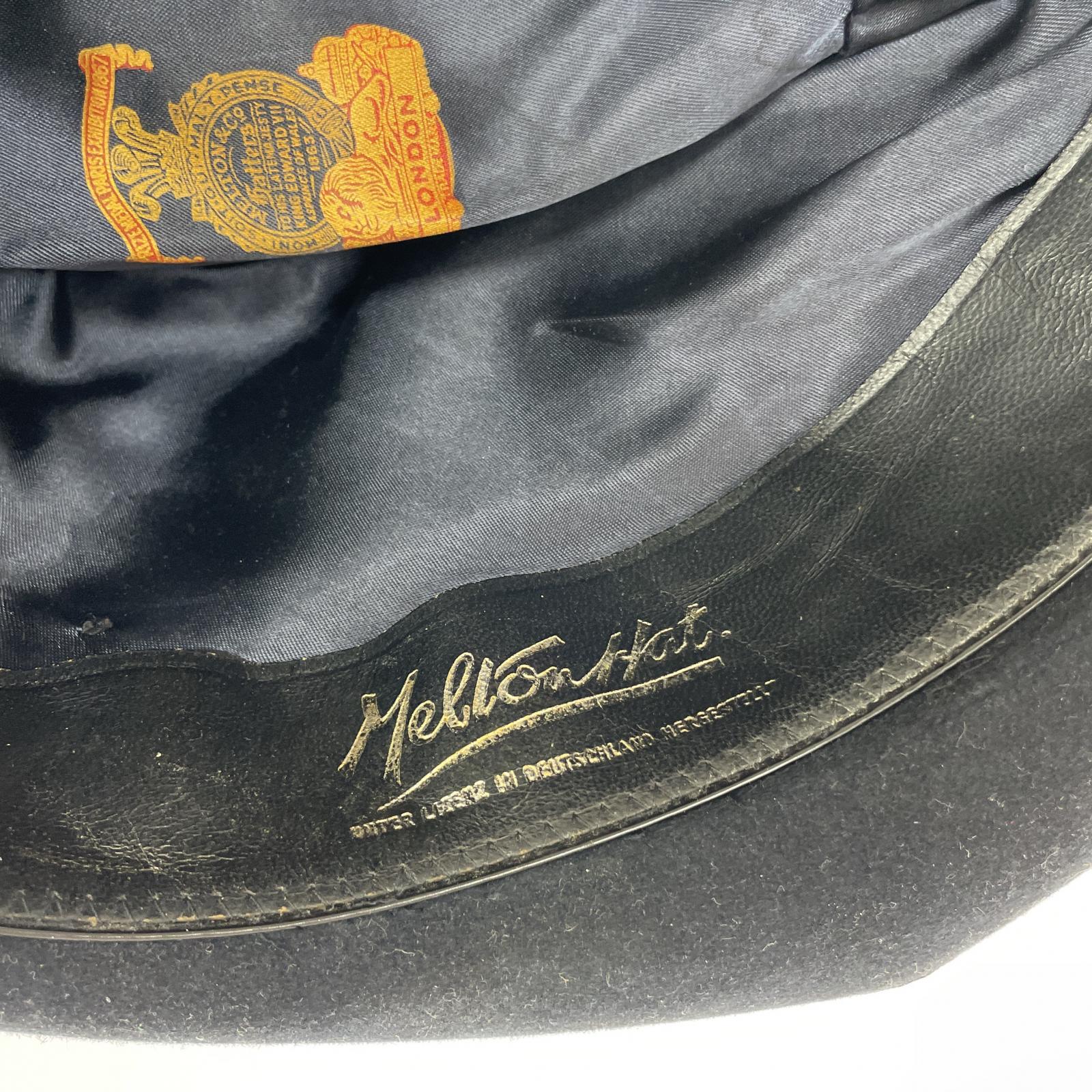 ハット MELTON&CO HATTERS LONDON ブラック