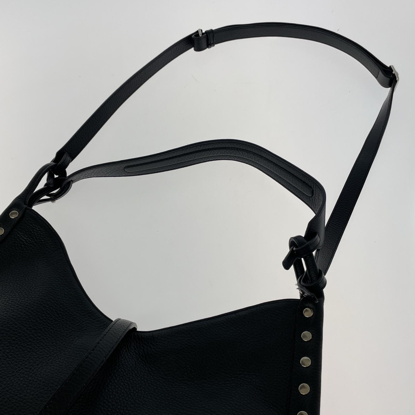 ショルダーバッグ ZANELLATO IMA LINEA NODO COLONIAL レザーショルダーバッグ ブラック ブラック