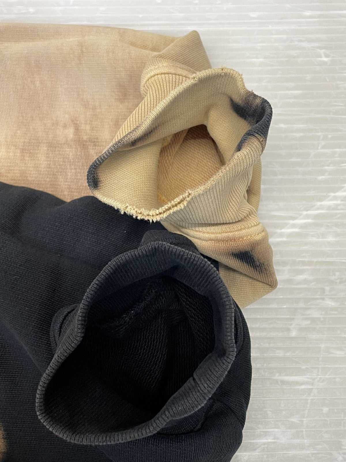 BALENCIAGA 17AW デムナ期 Oversize Bleach Homme Sweater S UP57 2017 00215