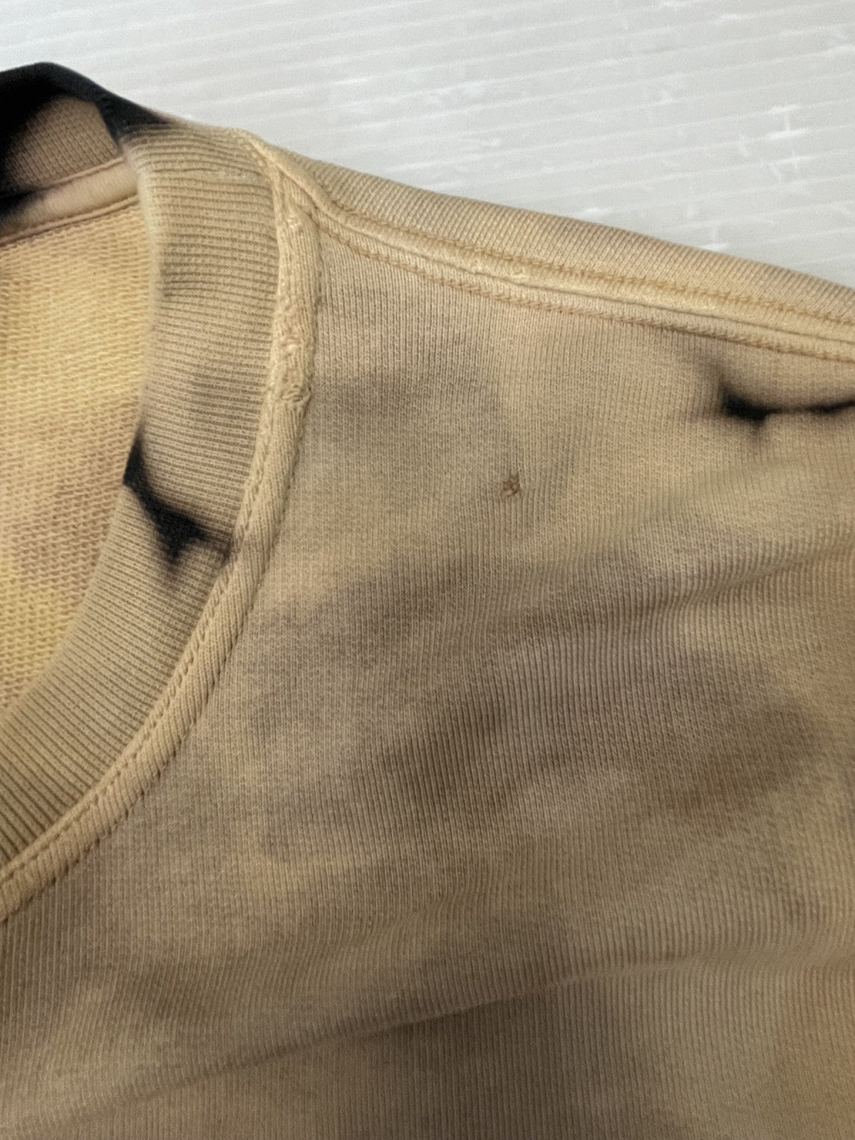 BALENCIAGA 17AW デムナ期 Oversize Bleach Homme Sweater S UP57 2017 00215