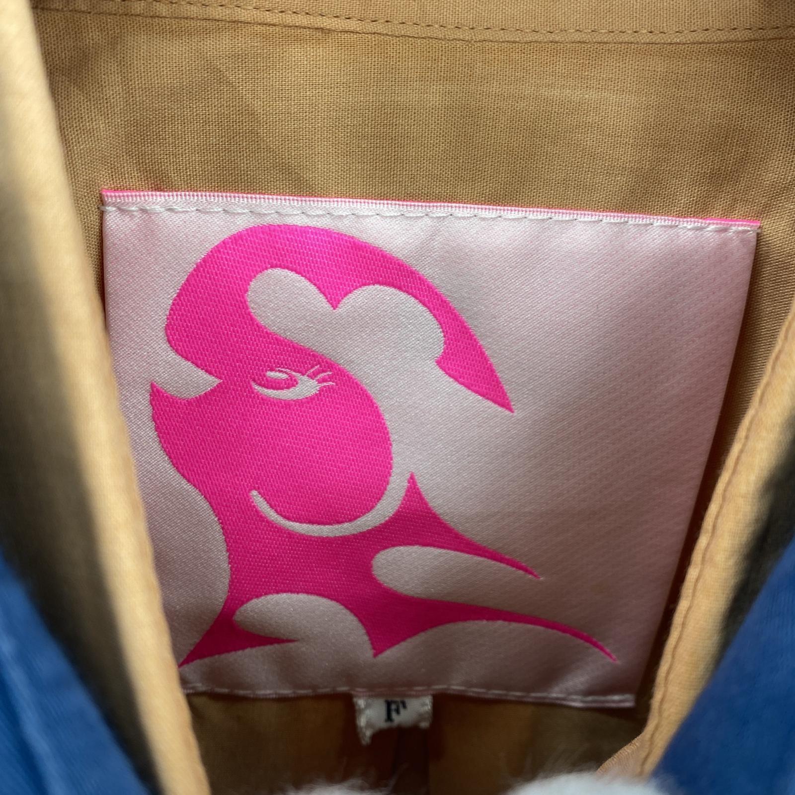 長袖シャツ THE ELEPHANT リメイクシャツ
