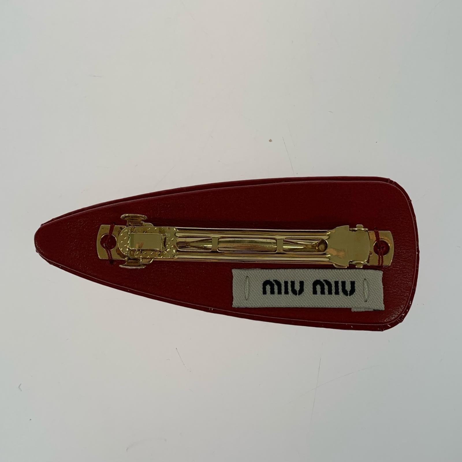 miumiu バレッタ