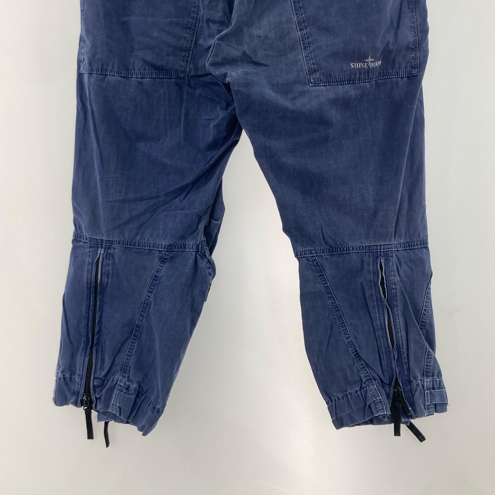 パンツ クロップドカーゴパンツ 紺 W29 29 ネイビー