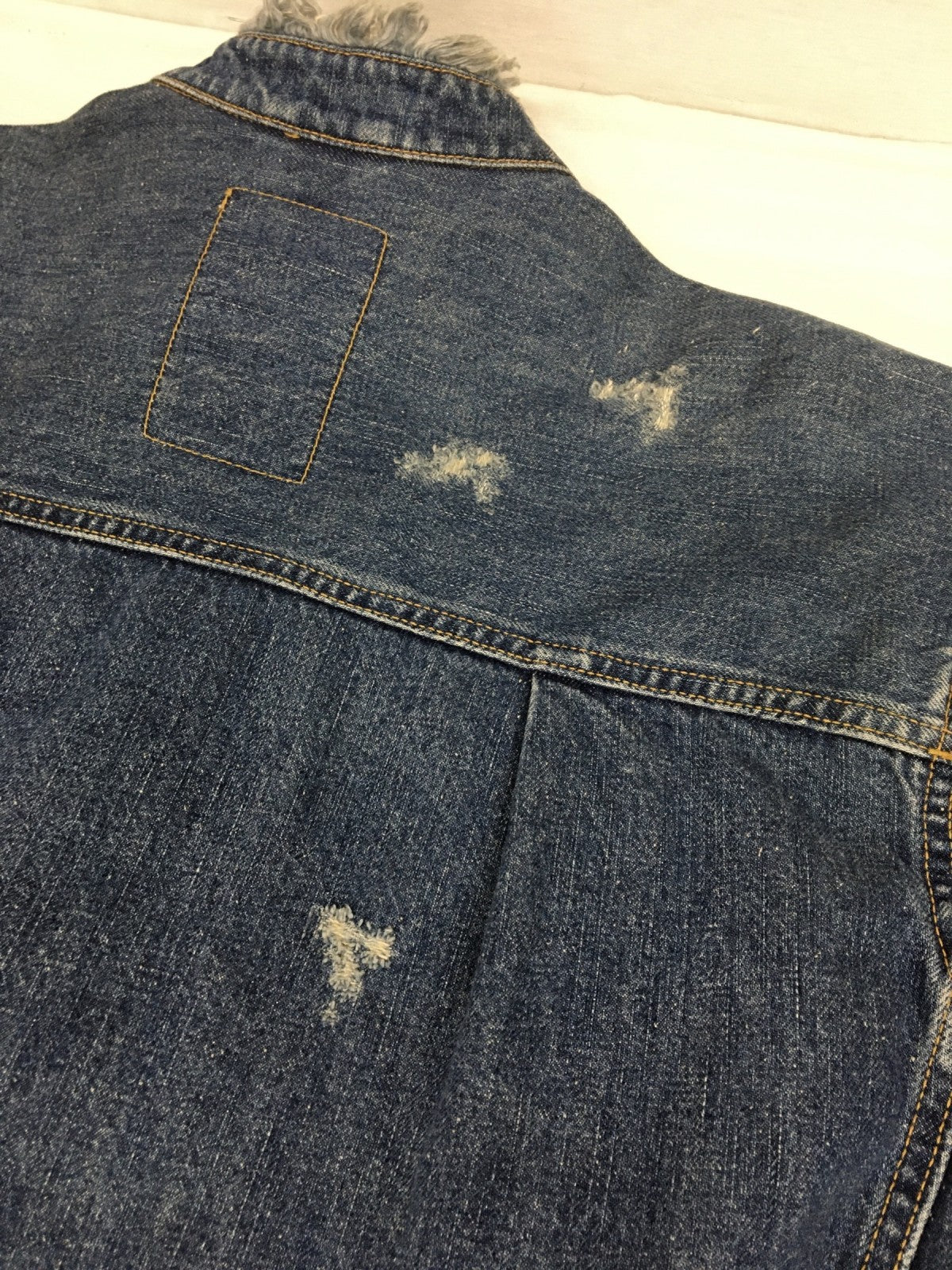 ジャケット FACCIES Cowboy Damage Denim Jacket (2)