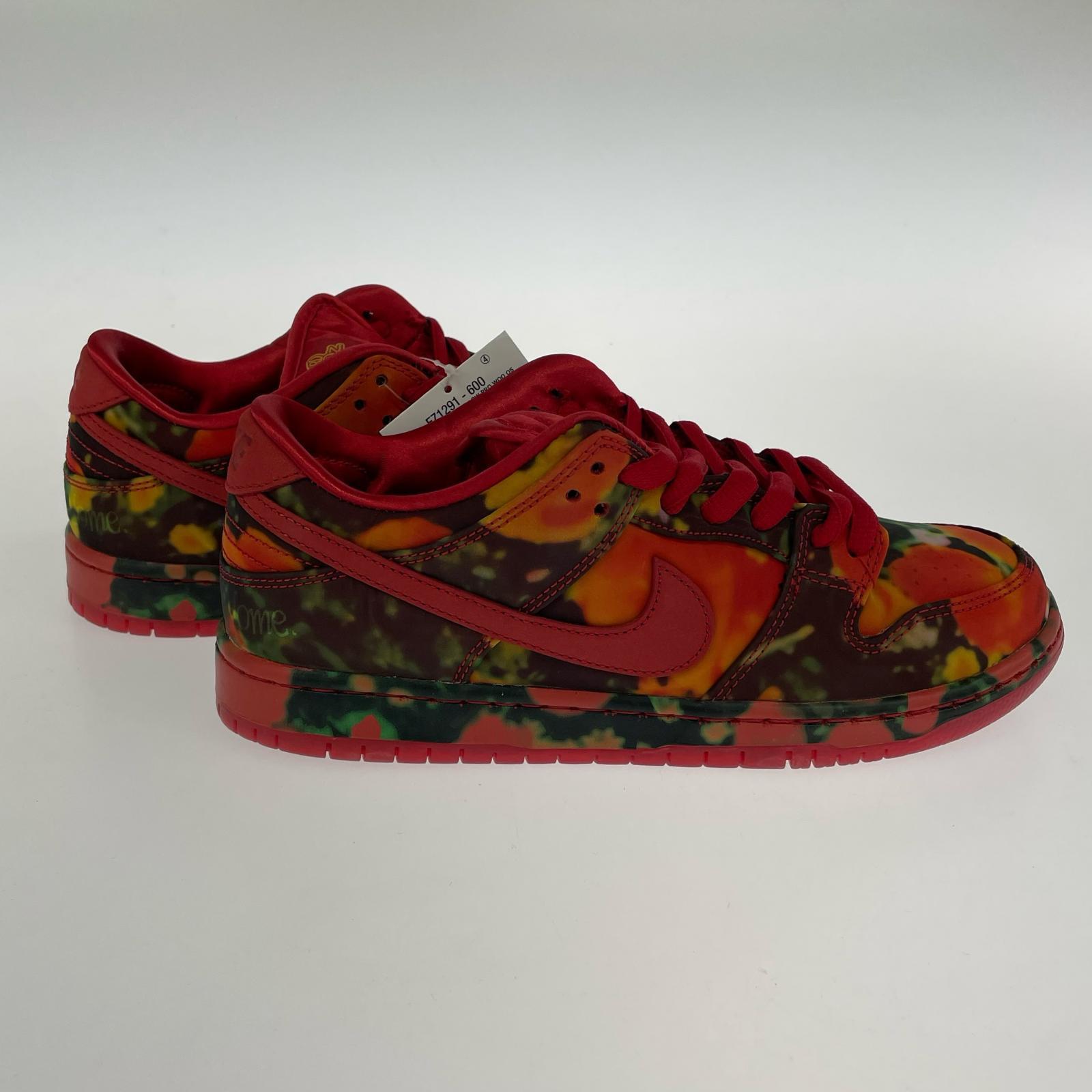 スニーカー THE WIZARD OF OZ/SB DUNK LOW 26.5cm (US8 1/2 UK8 EU43) レッド