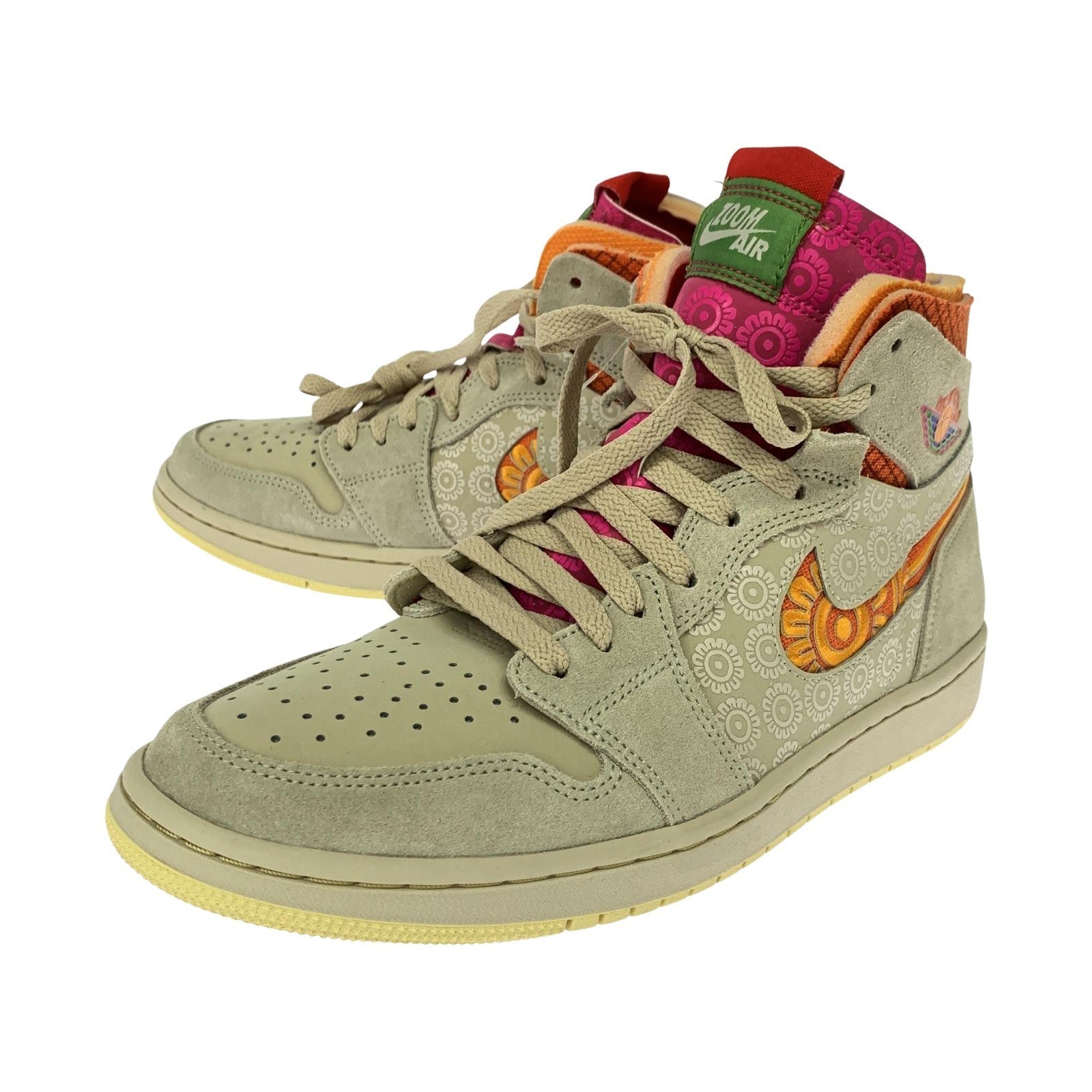 スニーカー ir Jordan 1 Zoom Comfort Somos Familia 27.5cm (US9 1/2 UK9 EU45) ベージュ