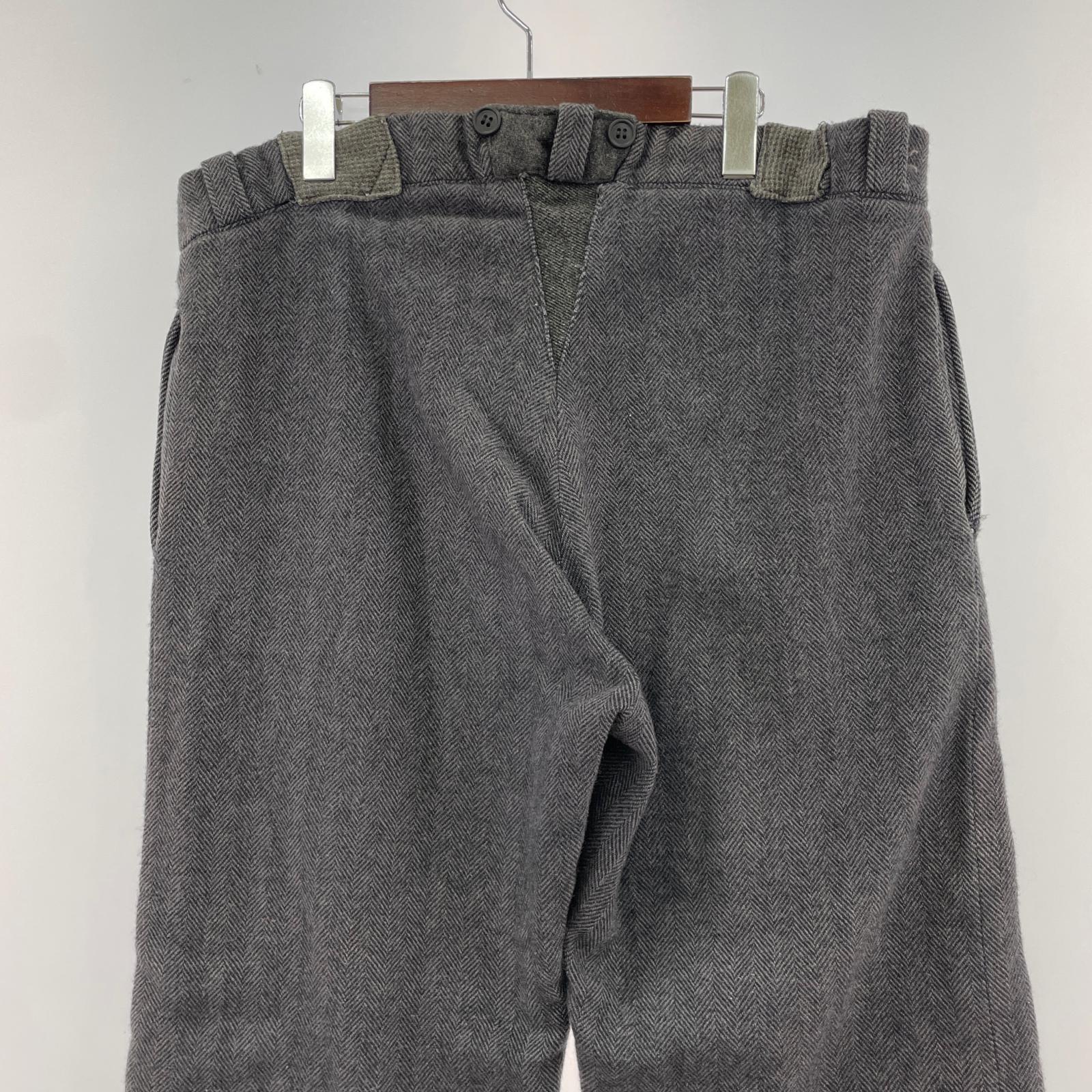 パンツ FRENCH VINTAGE HBT ウールパンツ グレー