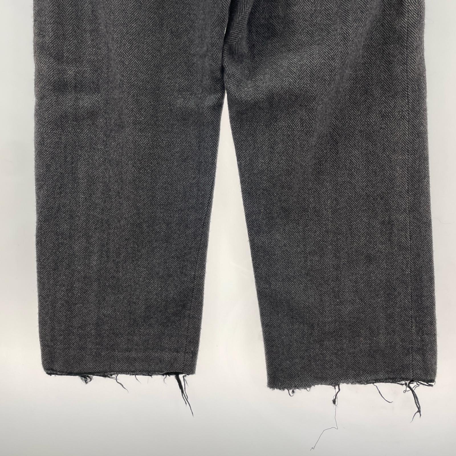 パンツ FRENCH VINTAGE HBT ウールパンツ グレー