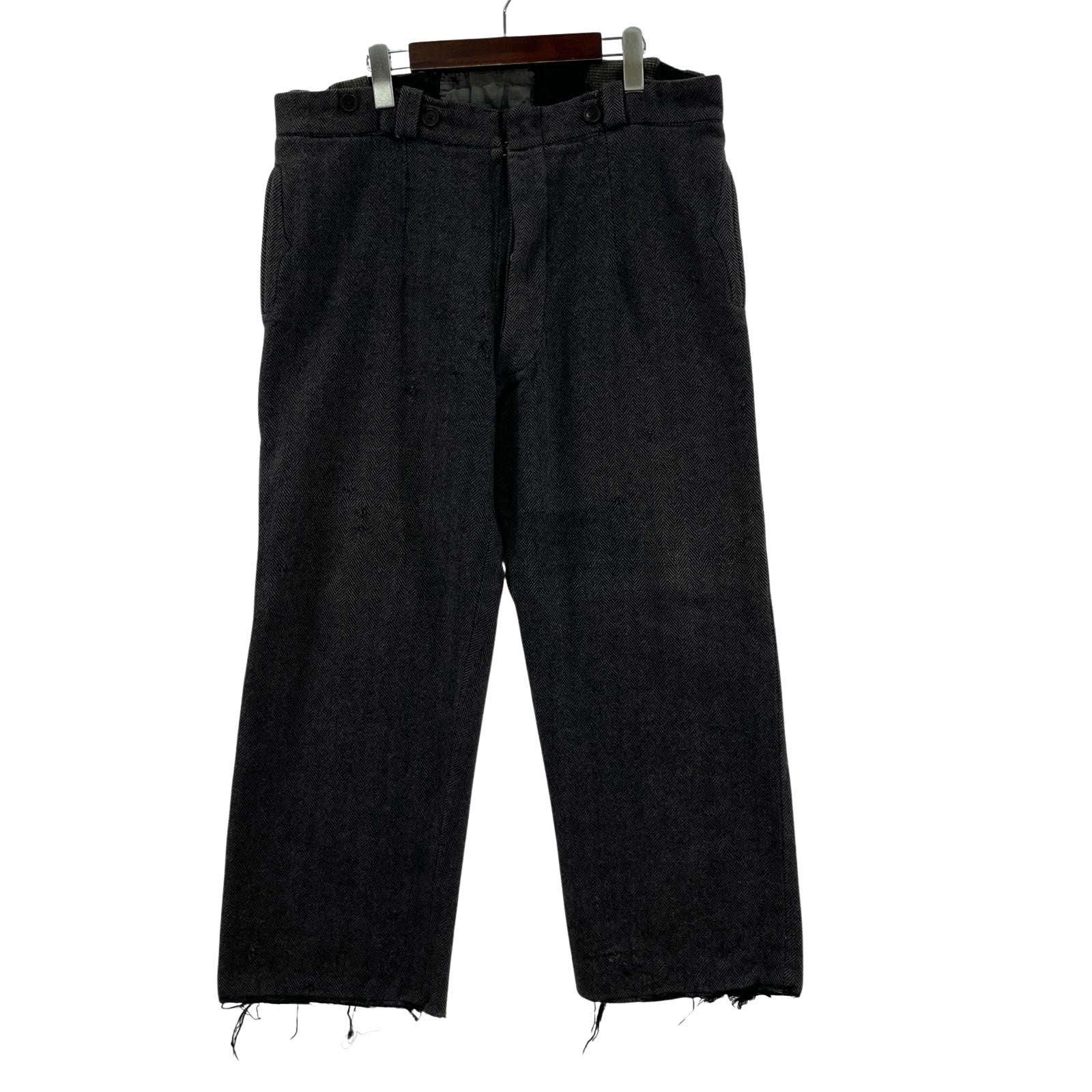 パンツ FRENCH VINTAGE HBT ウールパンツ グレー