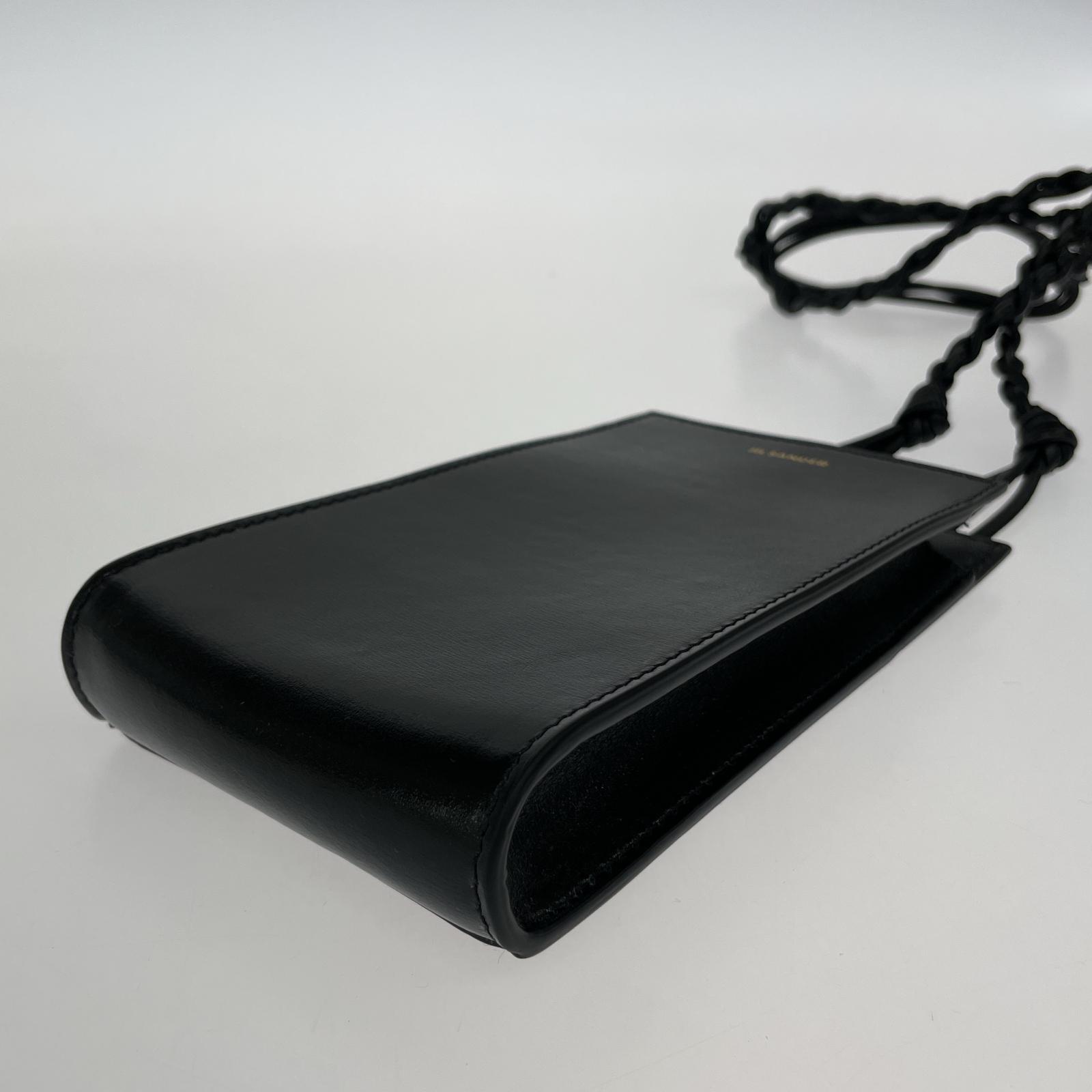 ショルダーバッグ JIL SANDER タングススマホショルダーポーチ/BLK ブラック