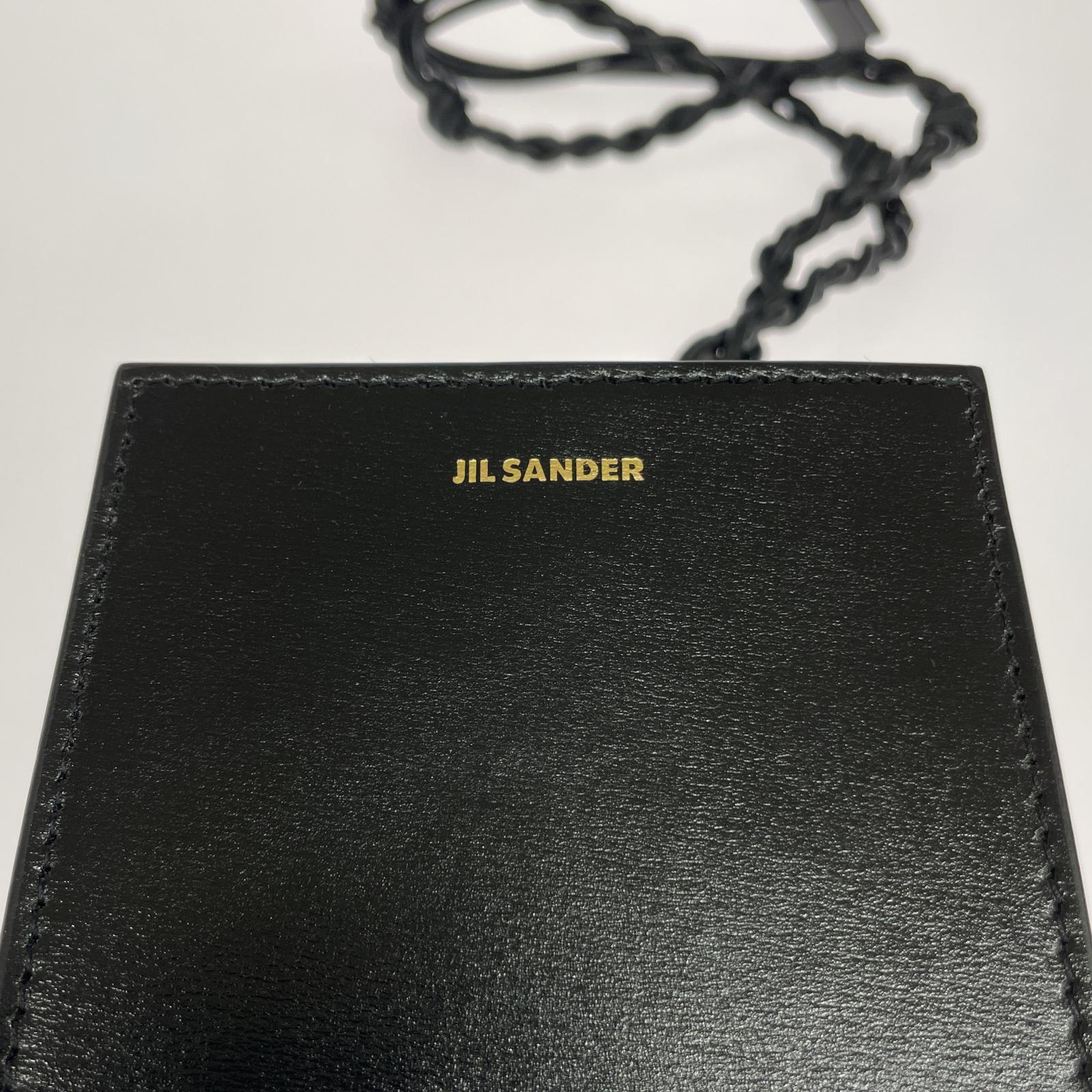ショルダーバッグ JIL SANDER タングススマホショルダーポーチ/BLK ブラック