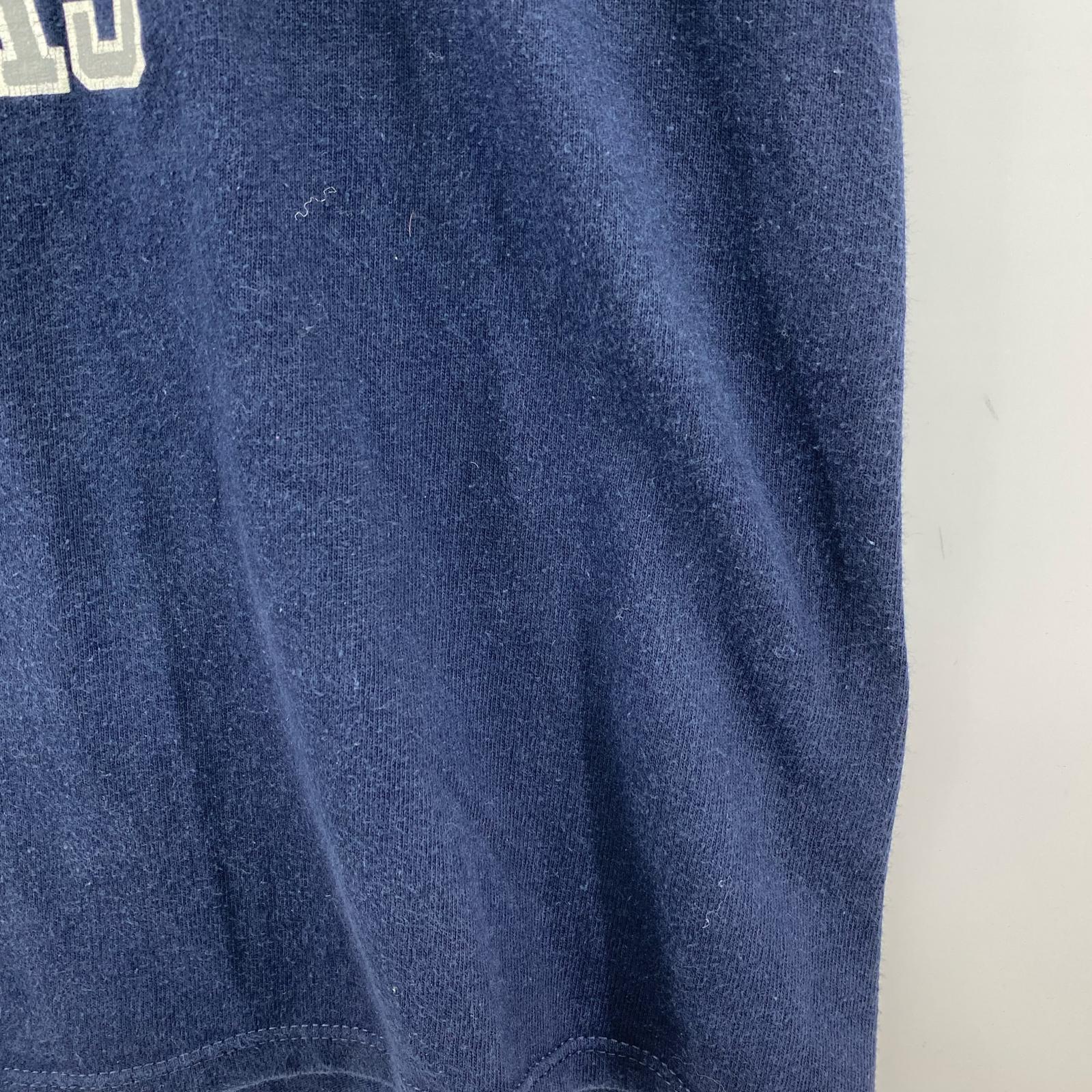半袖Tシャツ 80s GEORGETOWN HOYAS (L) ネイビー L