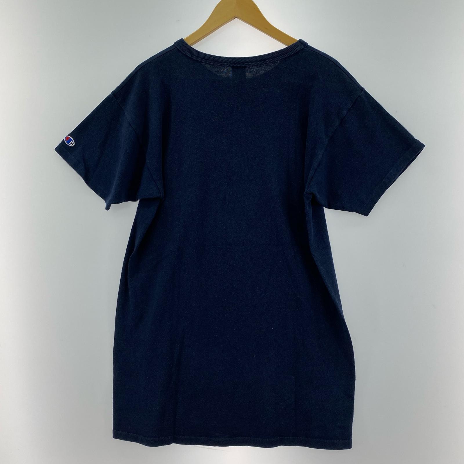 半袖Tシャツ 80s GEORGETOWN HOYAS (L) ネイビー L