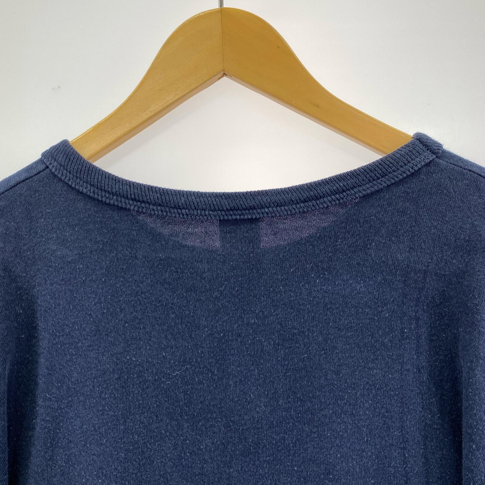 半袖Tシャツ 80s GEORGETOWN HOYAS (L) ネイビー L