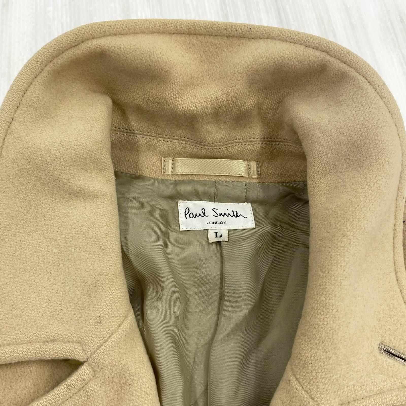 ジャケット ダブルブレストコート L ベージュ