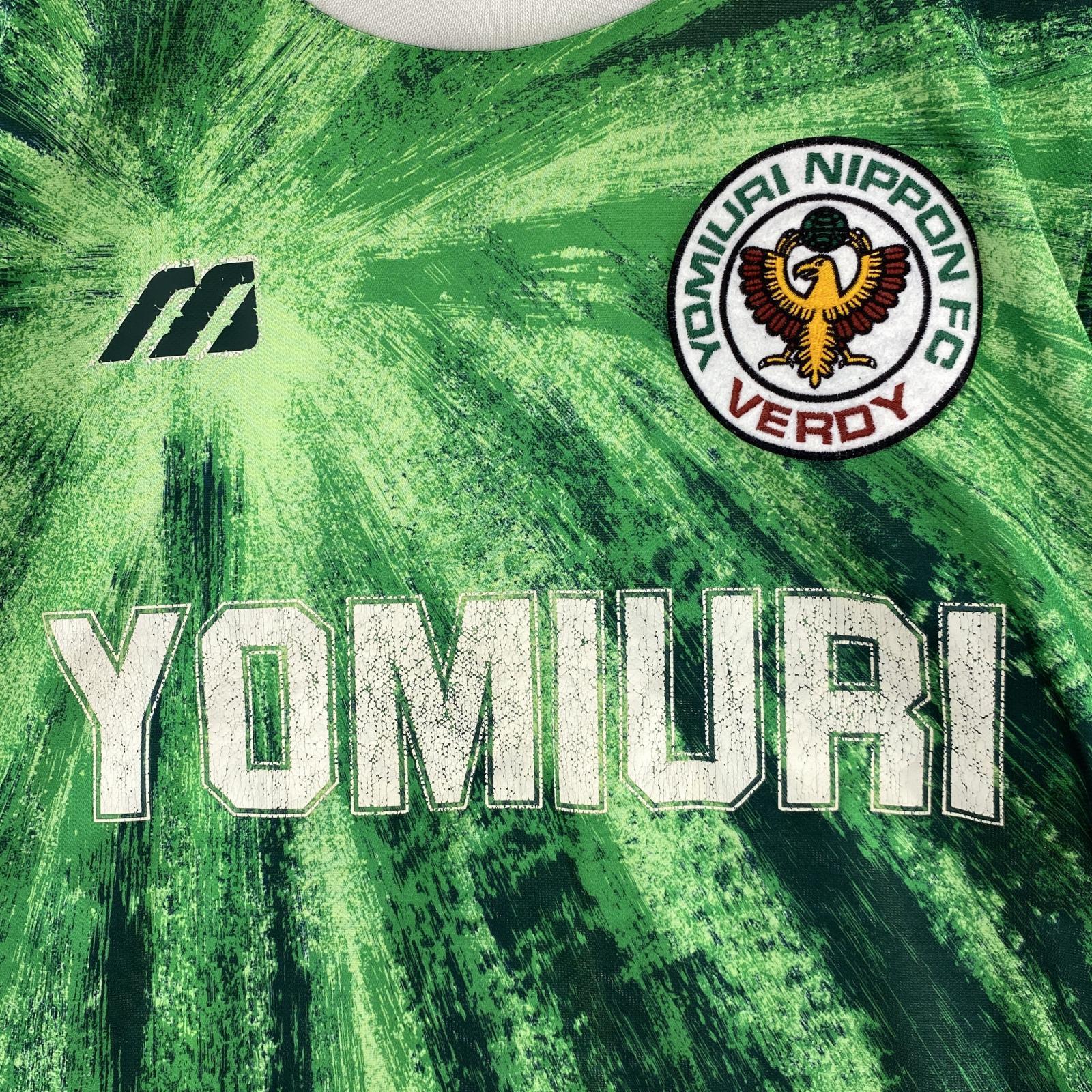半袖Tシャツ MIZUNO ヴェルディ川崎 90s L グリーン