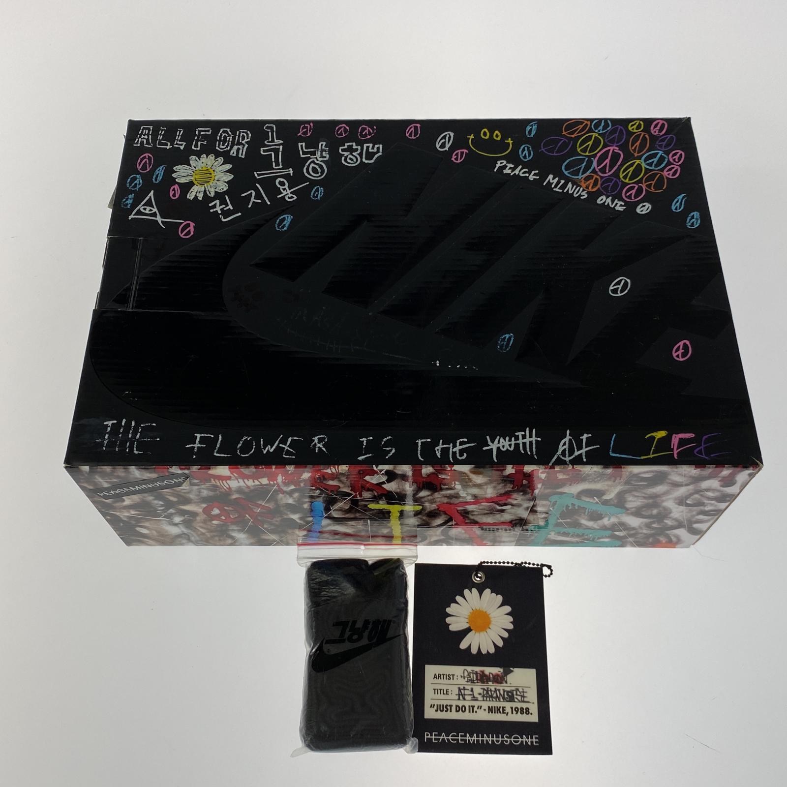 スニーカー ×PEACEMINUSONE AF1 LOW パラノイズ