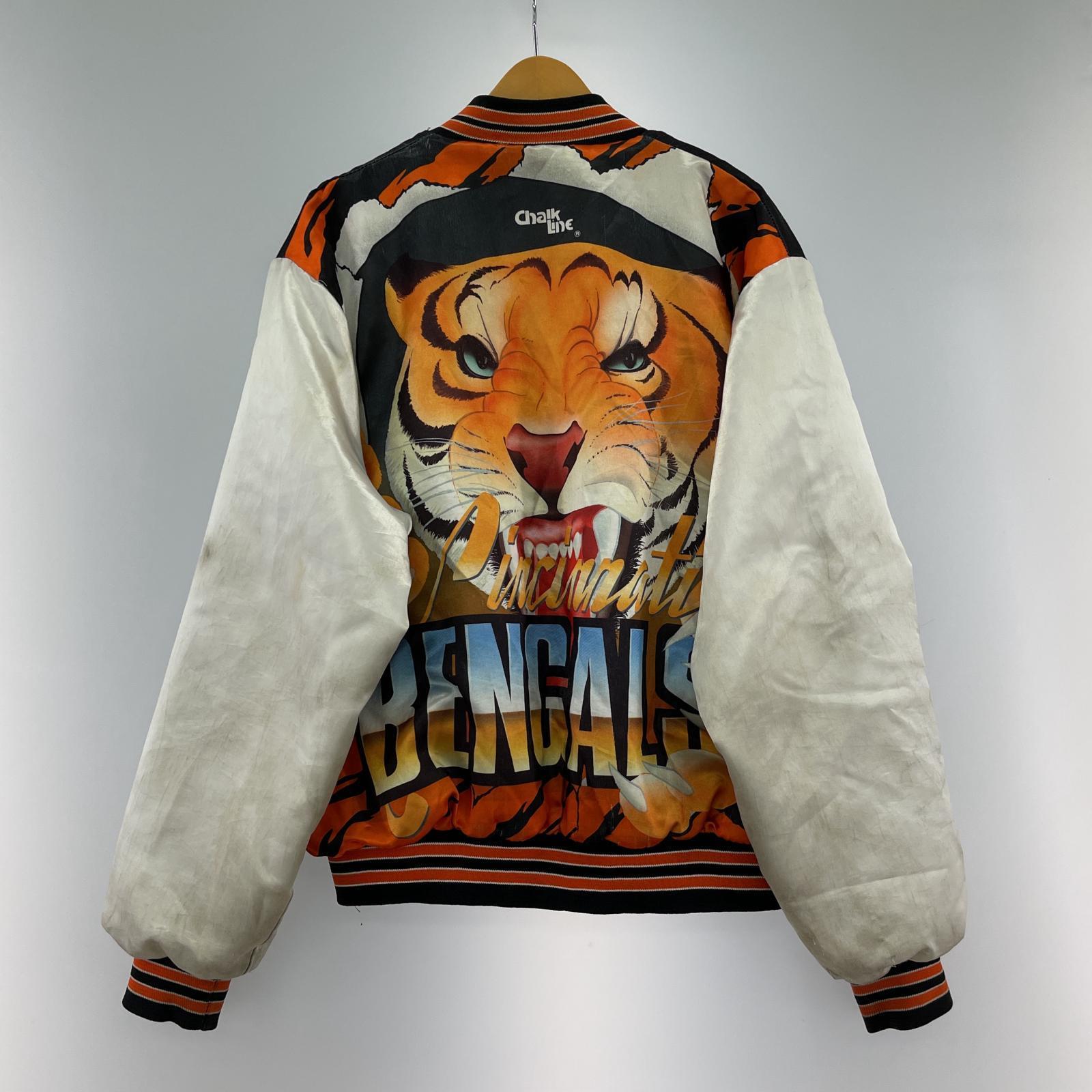 ジャケット Chalk Line NFL BENGALS ブラック