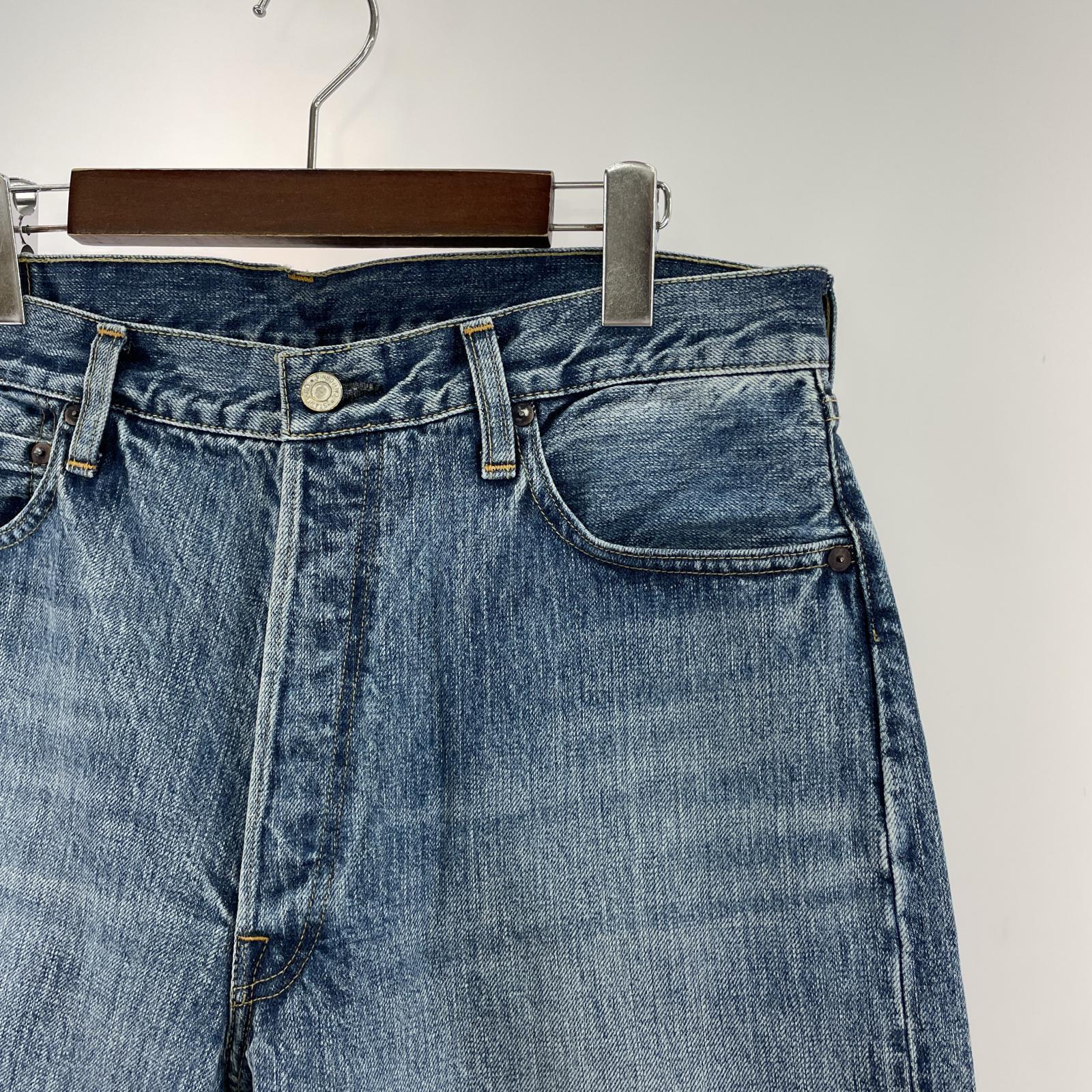 デニムパンツ STANDARD CALIFORNIA SD 5-POCKET DENIM PANTS 960 VINTAGE WASH 34 ネイビー