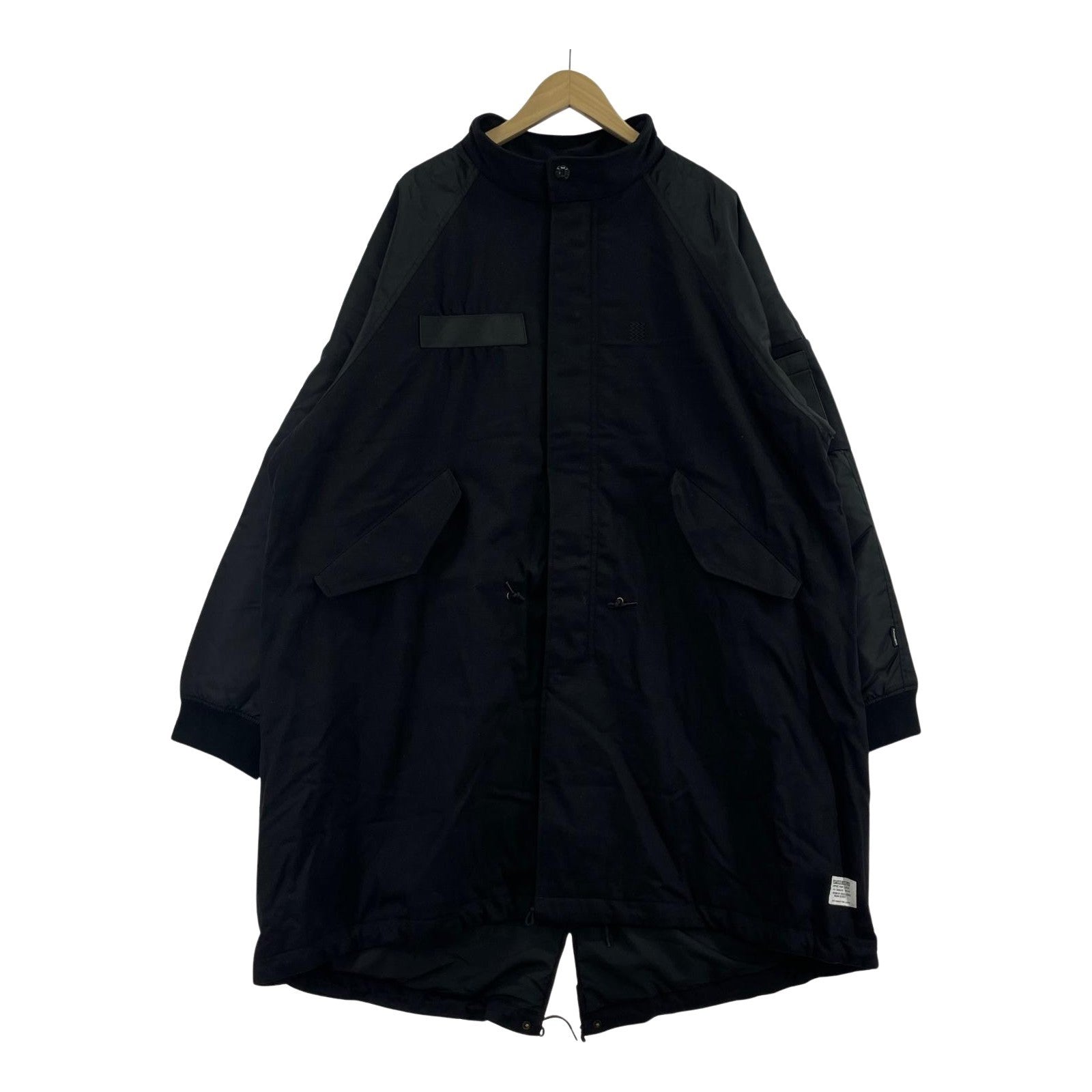 ジャケット Captains Helm SEVEN A WEEK FISH TAIL MIL JACKET XL ブラック ブラック