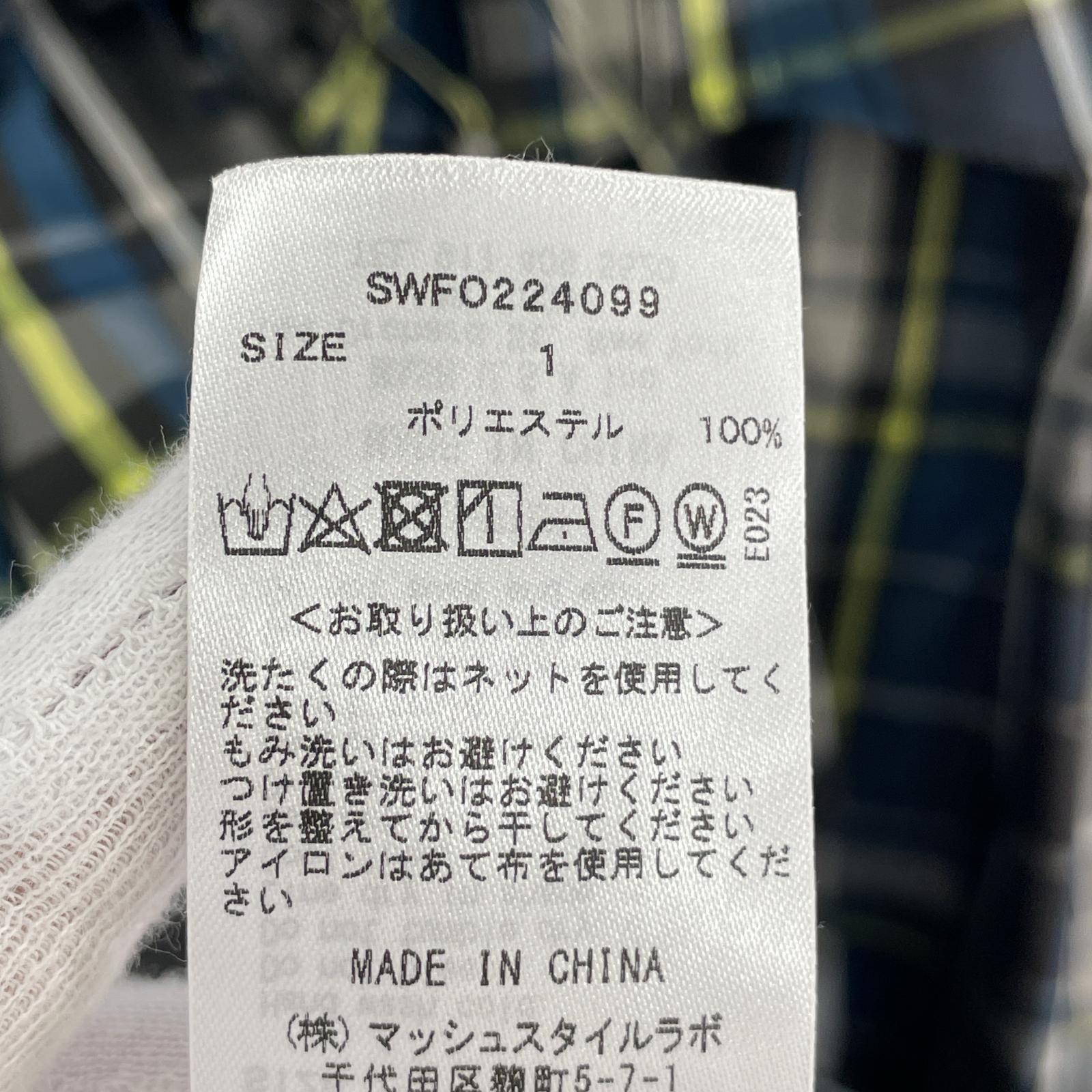 ワンピース 224099,チェック、1 1