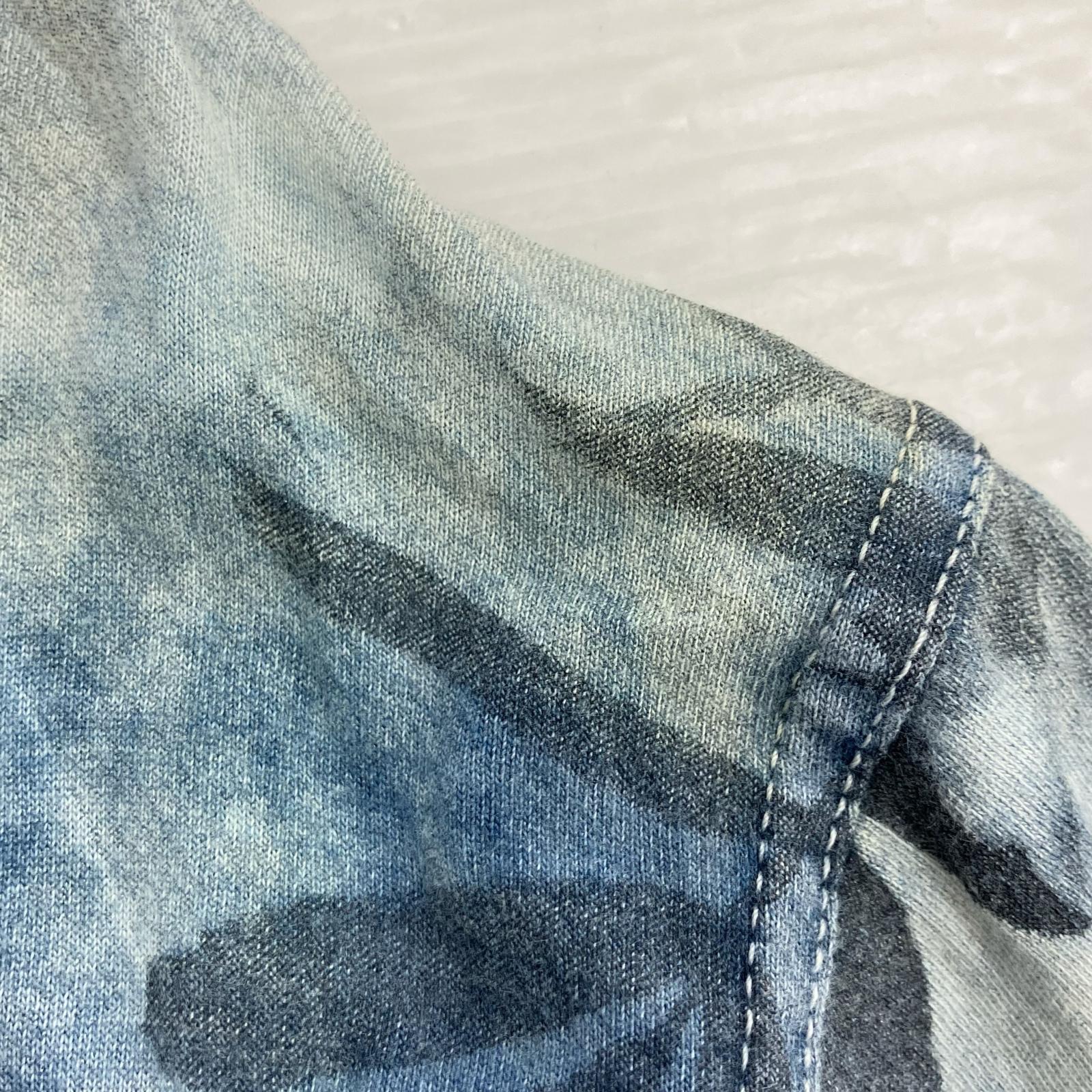 半袖Tシャツ 大判スカルTEE (L) L