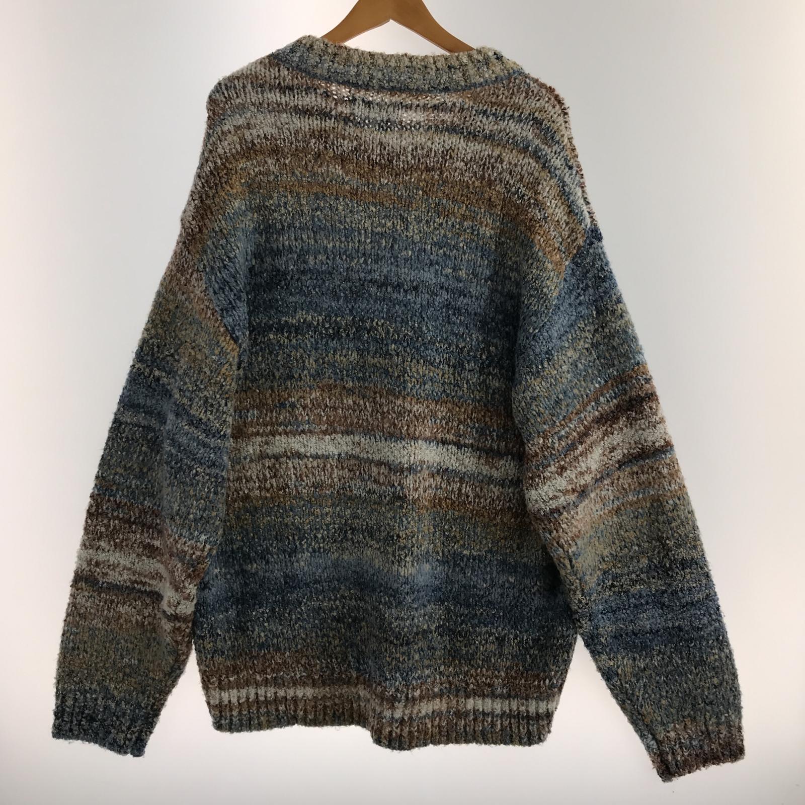 ニット BOUCLE LOGO KNIT L