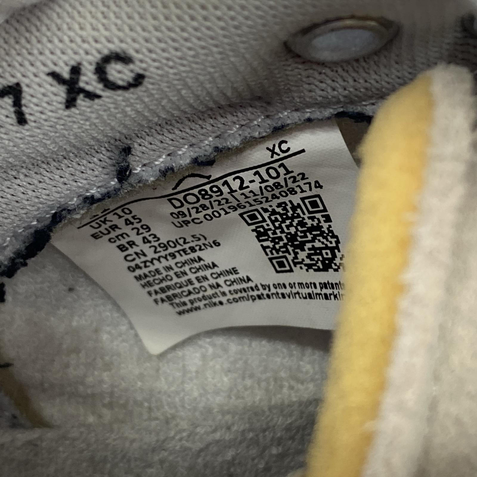 スニーカー ×UNION Air Jordan 1 Low KO (29.0) 29cm (US11 UK10 1/2 EU48) ホワイト
