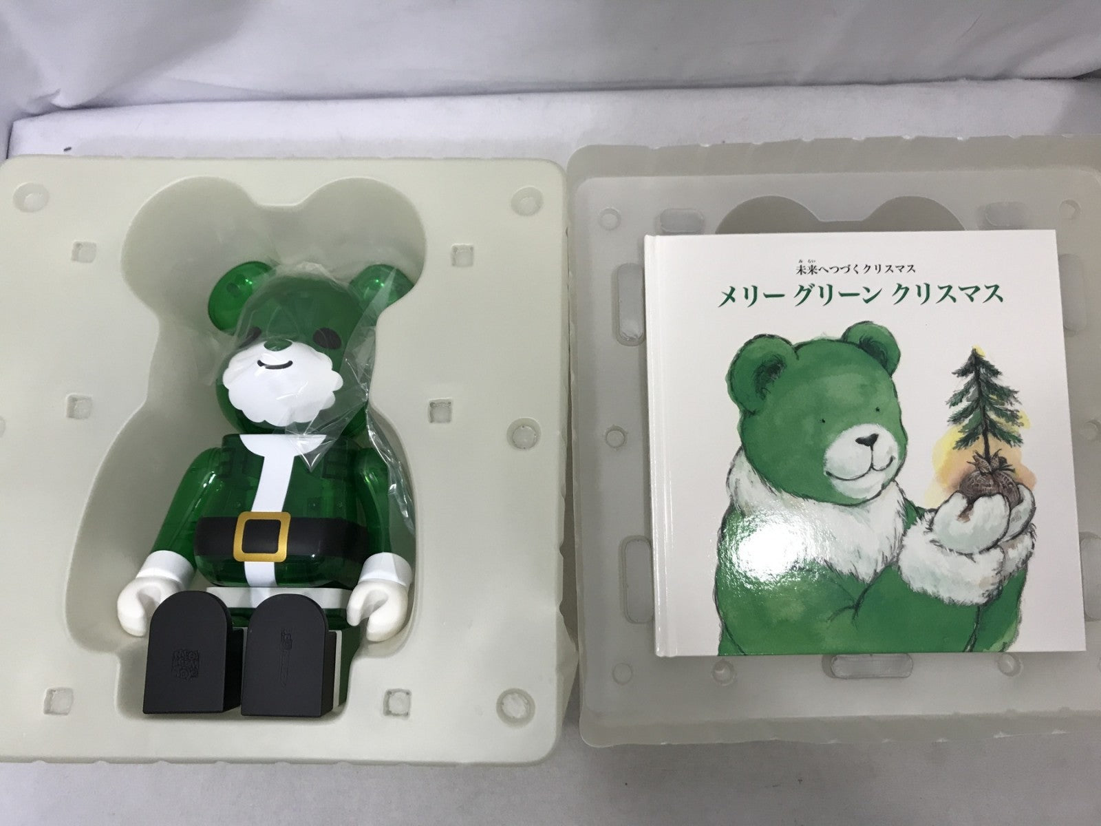 BE@RBRICK 400% GREEN SANTA フィギュア/グッズ