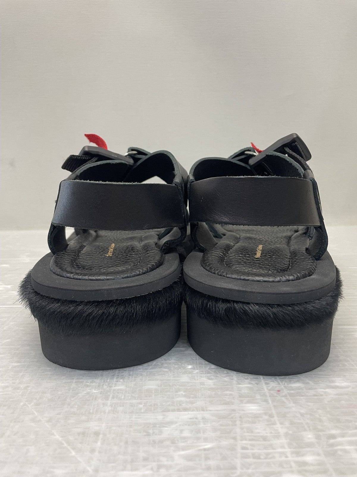 サンダル Hender Scheme meadow sandal ストラップサンダル 4 ブラック