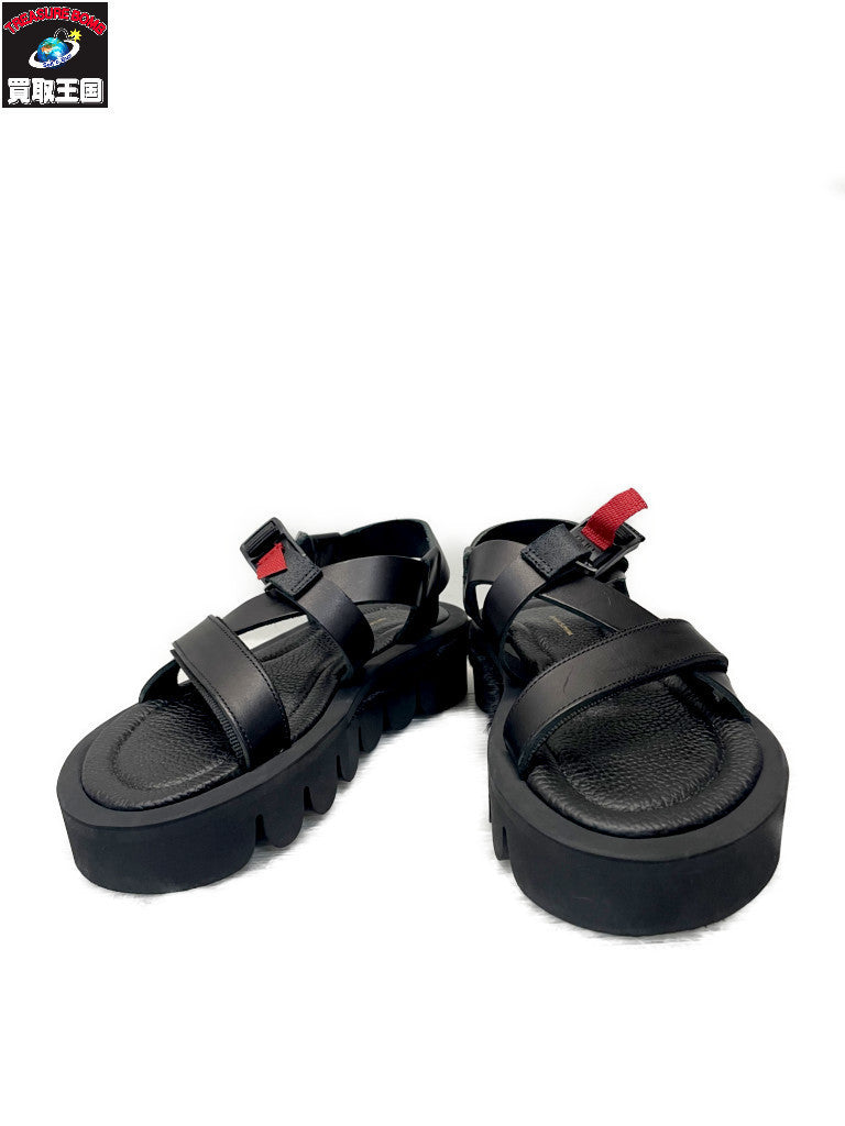 サンダル Hender Scheme meadow sandal ストラップサンダル 4 ブラック