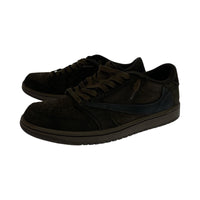 スニーカー NIKE×TRAVIS SCOTT AIR JORDAN 1 LOW OG SP 26cm (US8 UK7 1/2 EU42) ブラウン