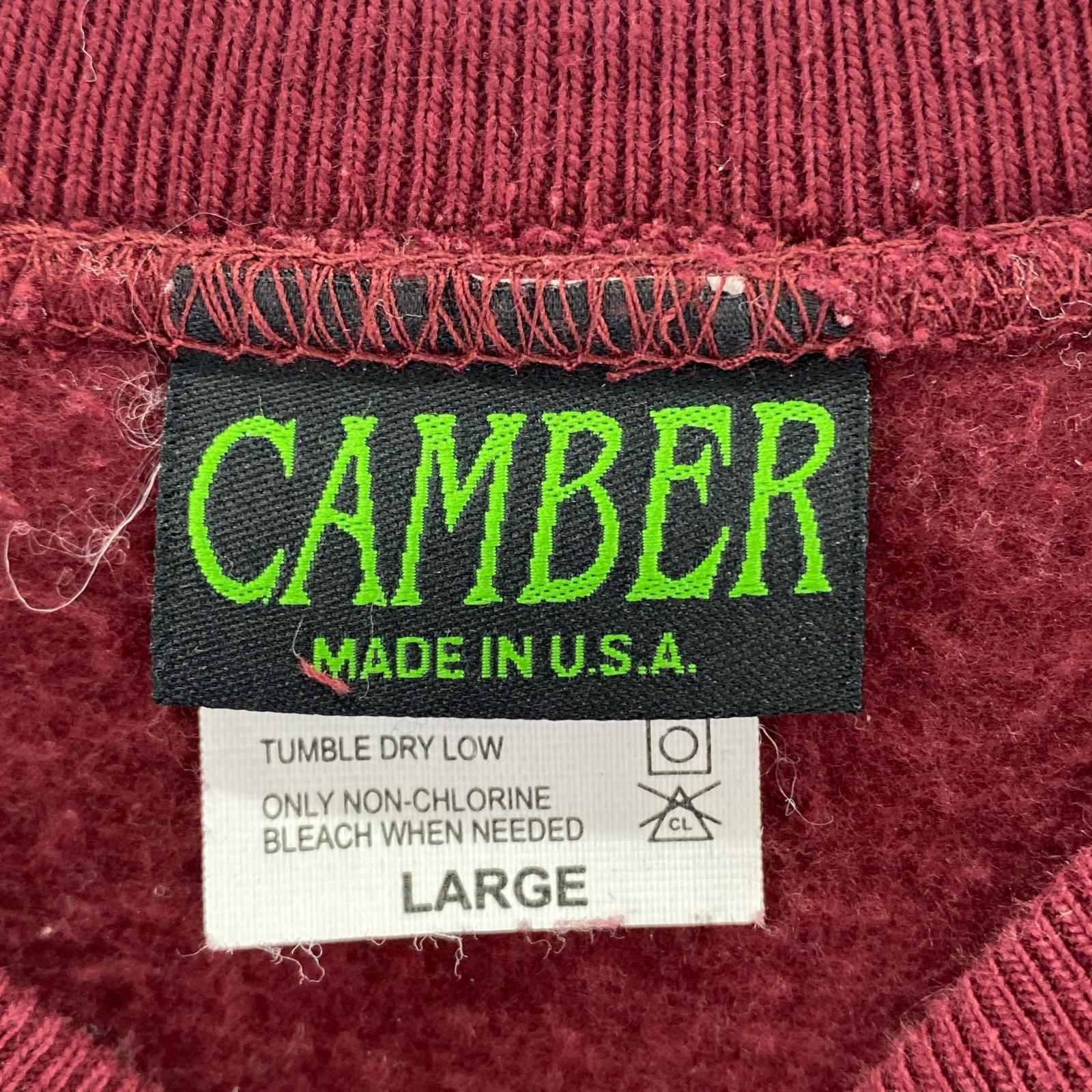 スウェット USA製 CAMBER スウェット L