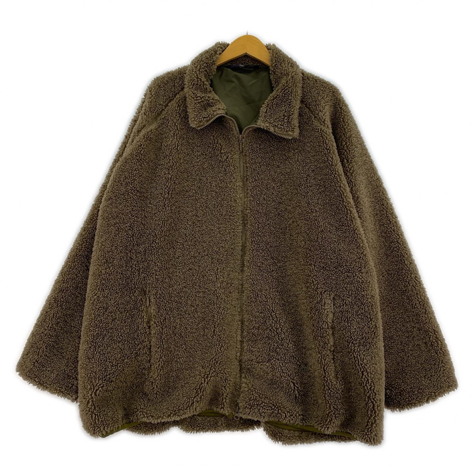ジャケット Bear Jacket Synthetic Boa DI253 茶 LL