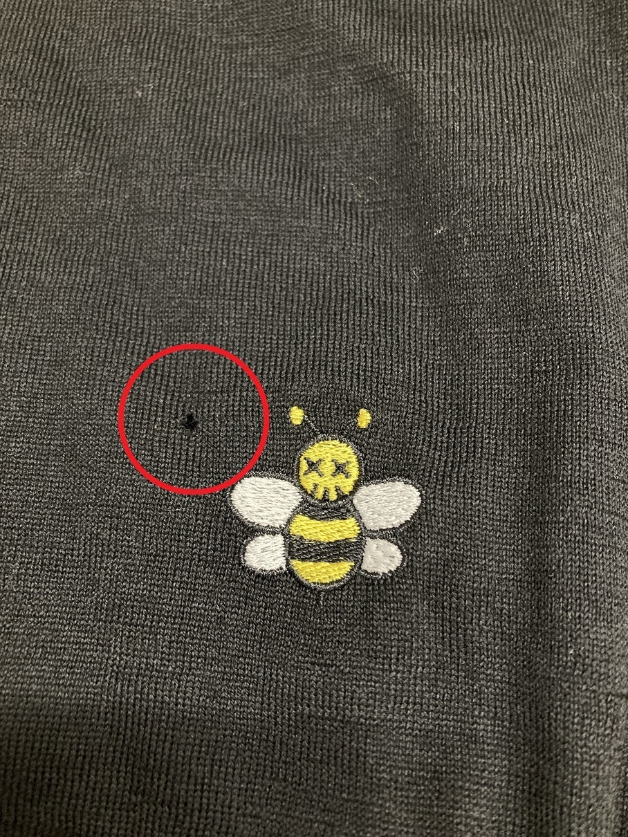 Dior×KAWS/BEE刺繍/黒 933M642BT968
