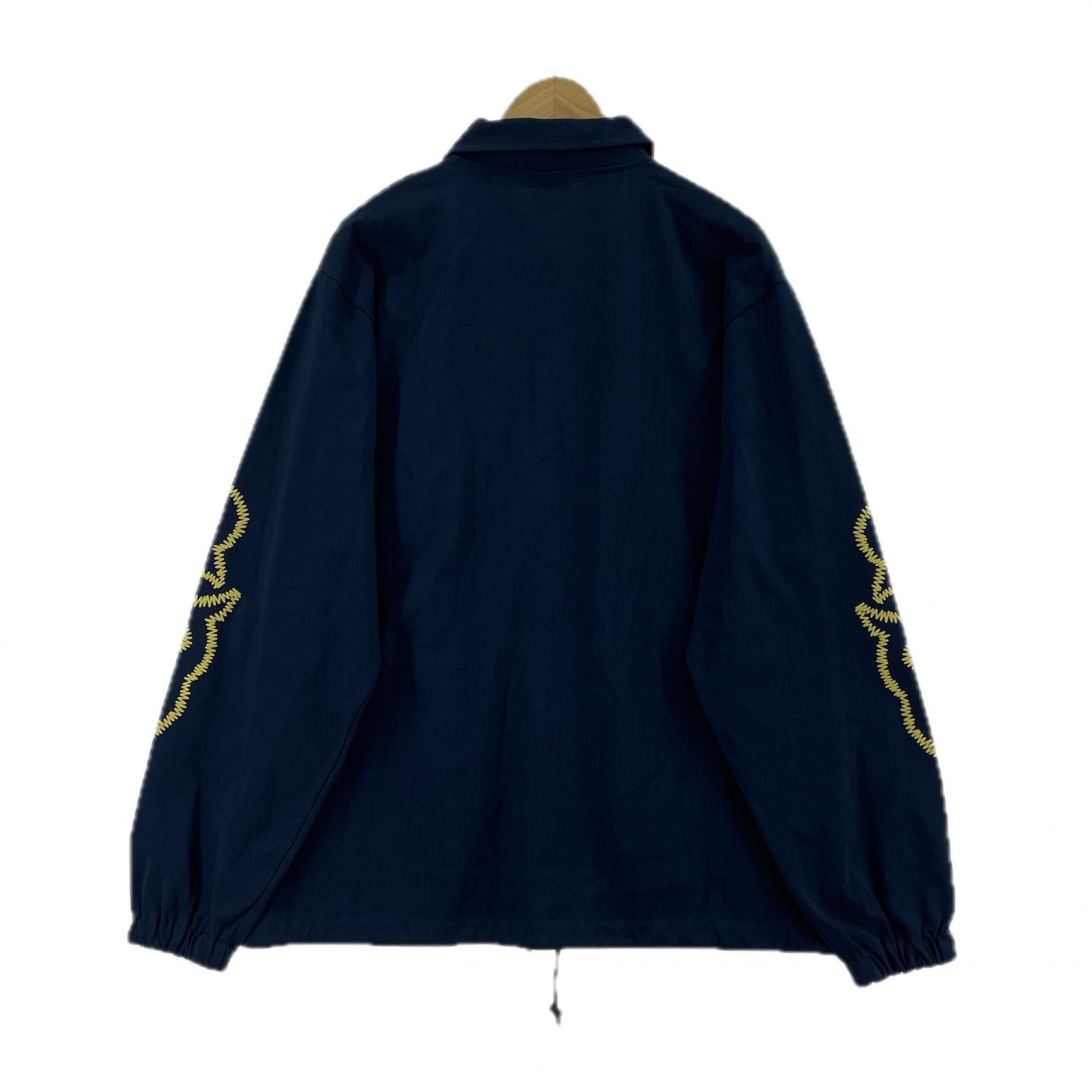 ジャケット コーチジャケット L ネイビー