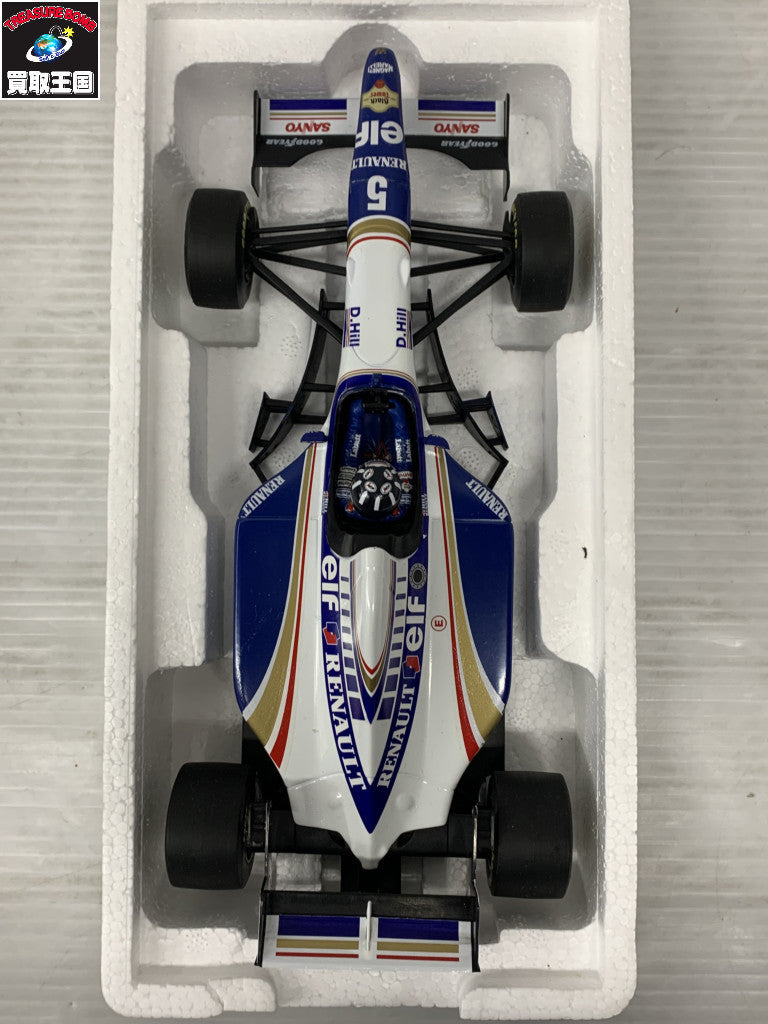 MINICHAMPS 1/18 ウィリアムズ ルノー FW17 スケールカー