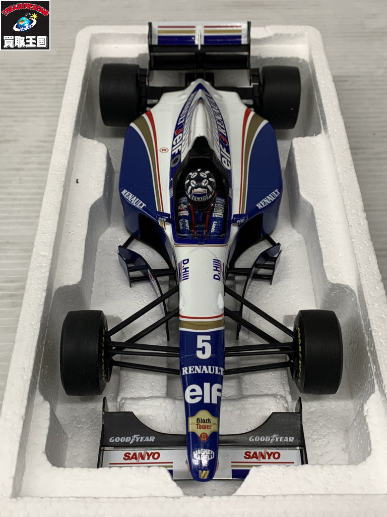 MINICHAMPS 1/18 ウィリアムズ ルノー FW17 スケールカー